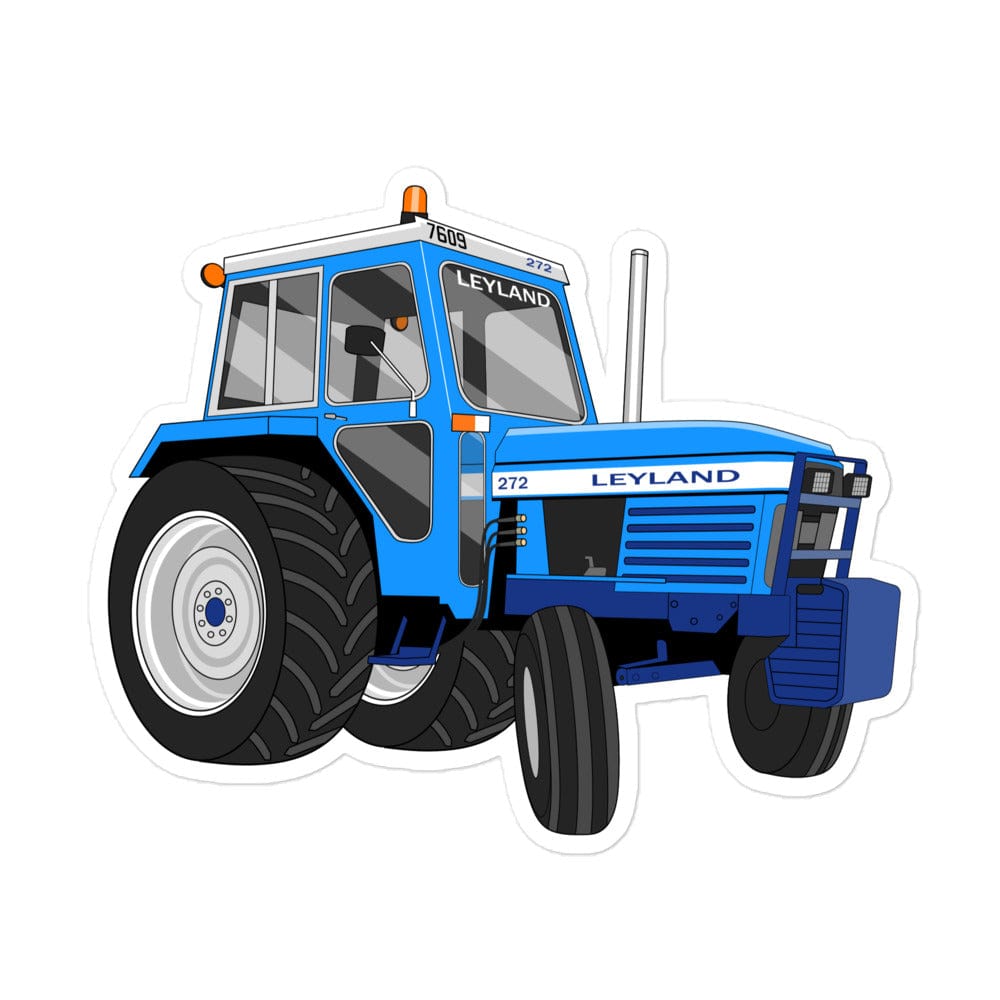 The Tractor Mugs Store 5.5″×5.5″ Leyland 272 | Bubble-free stickers Quality Farmers Merch