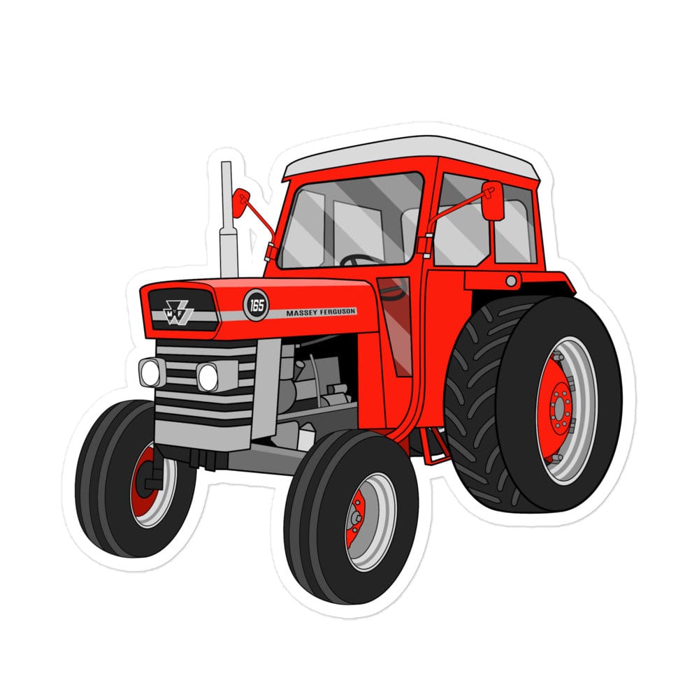 The Tractor Mugs Store 5.5″×5.5″ Massey Ferguson 165 | Bubble-free stickers Quality Farmers Merch