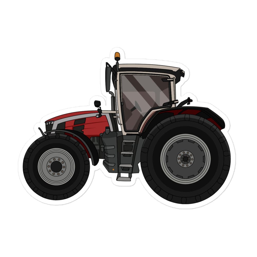 The Tractor Mugs Store 5.5″×5.5″ Massey Ferguson 8S 265 (2020) | Bubble-free stickers Quality Farmers Merch