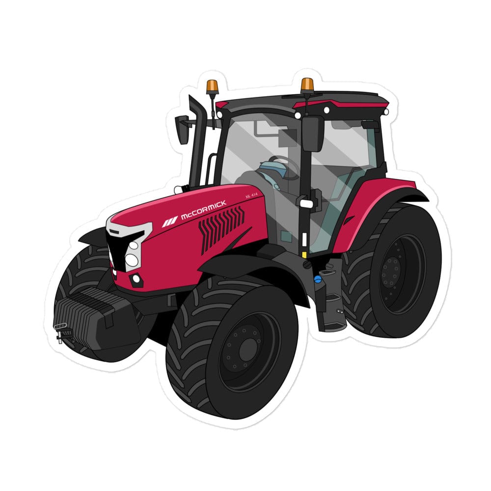The Tractor Mugs Store 5.5″×5.5″ McCormick X6.414 P6-Drive | Bubble-free stickers Quality Farmers Merch