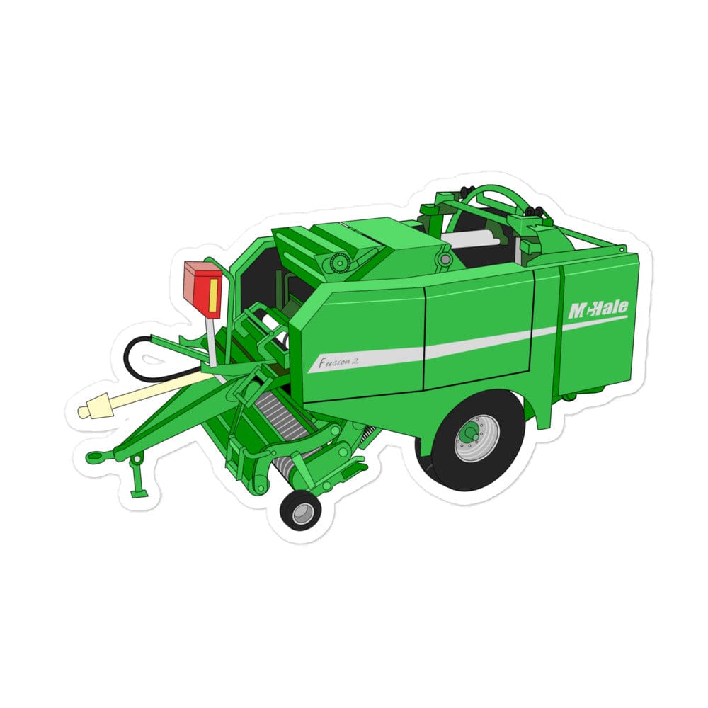 The Tractor Mugs Store 5.5″×5.5″ McHale Fusion 2 Big Baler | Bubble-free stickers Quality Farmers Merch