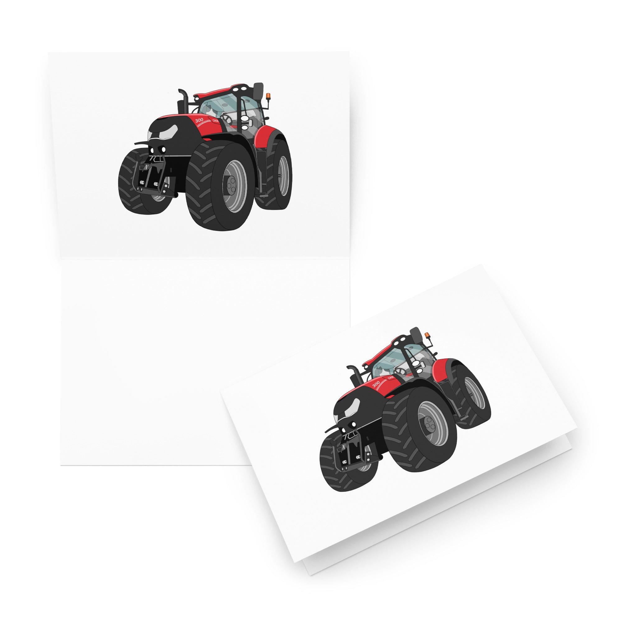 The Tractor Mugs Store 5.83″×8.27″ Case IH Optum 300 CVX | Greeting card Quality Farmers Merch