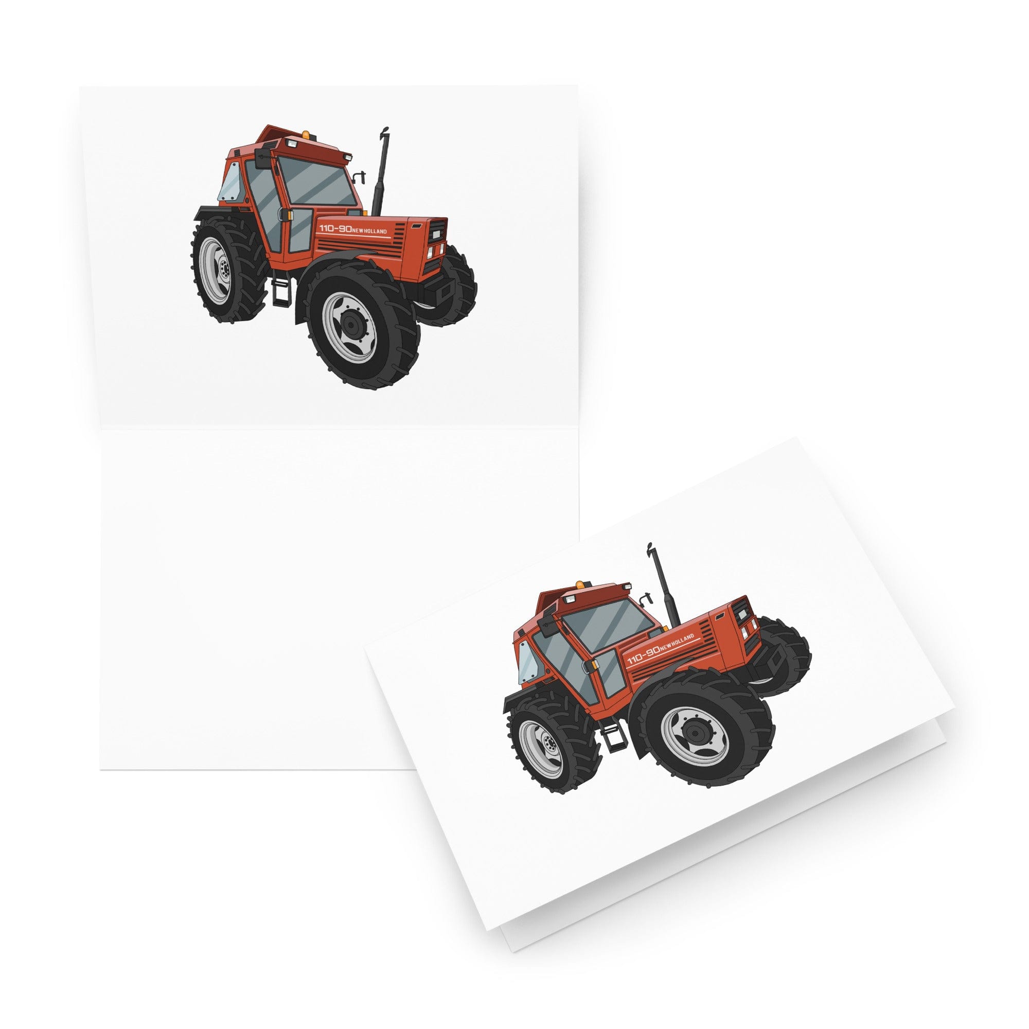 The Tractor Mugs Store 5.83″×8.27″ FIAT 110-90 | Greeting card Quality Farmers Merch