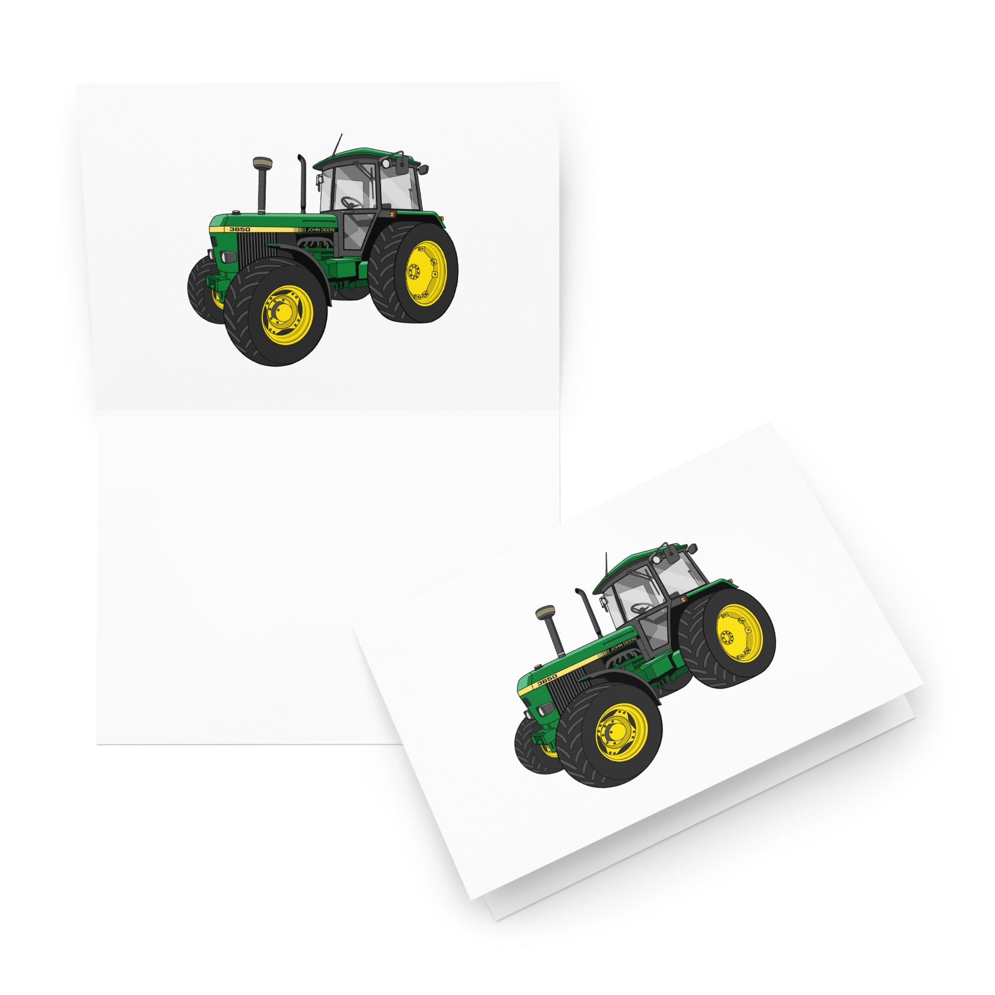The Tractor Mugs Store 5.83″×8.27″ John Deere 3650 | Greeting card Quality Farmers Merch