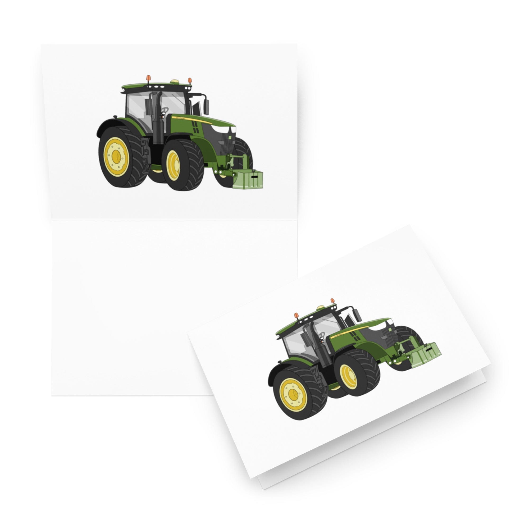 The Tractor Mugs Store 5.83″×8.27″ John Deere 7310R | Greeting card Quality Farmers Merch