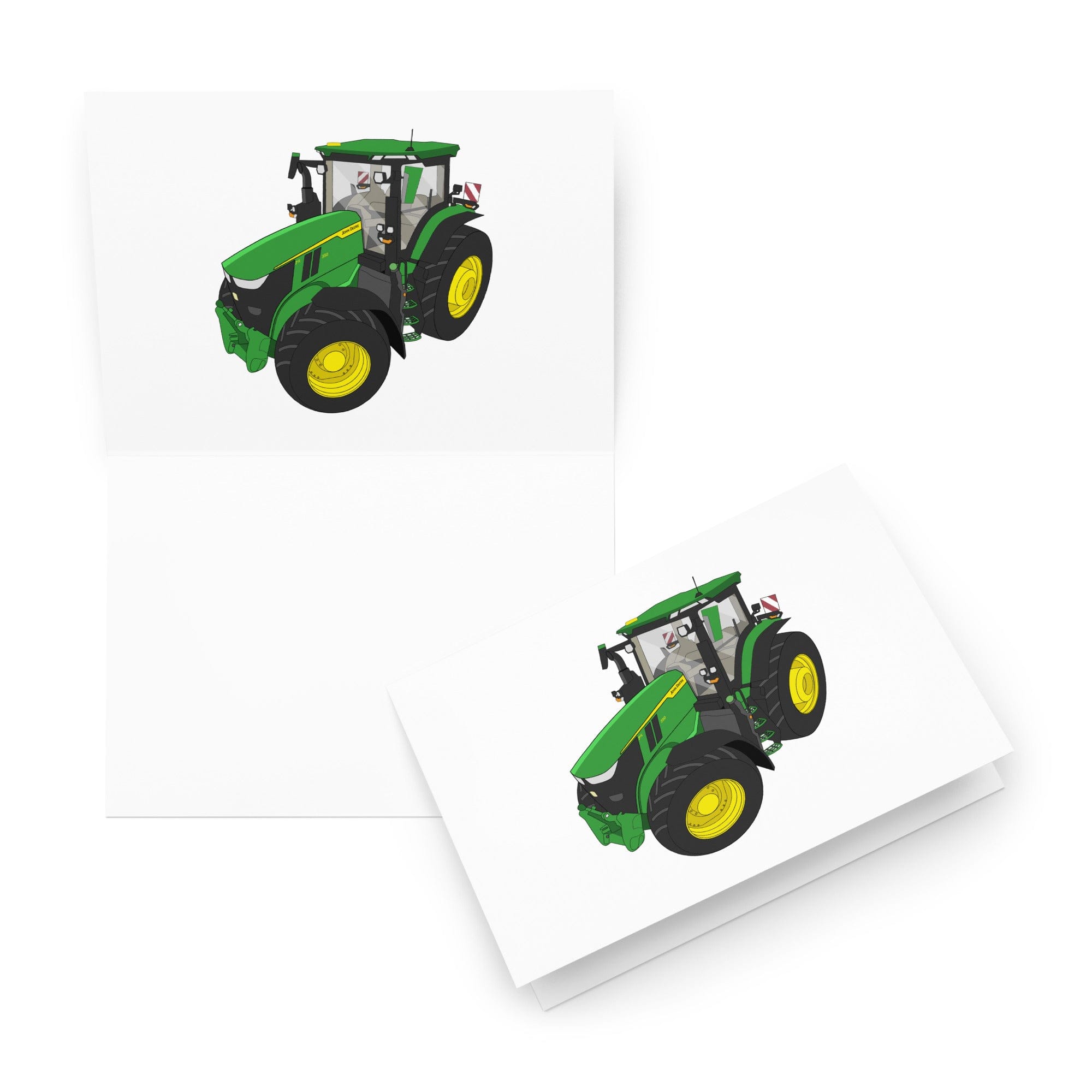 The Tractor Mugs Store 5.83″×8.27″ John Deere 7R 350 auto powr | Greeting card Quality Farmers Merch