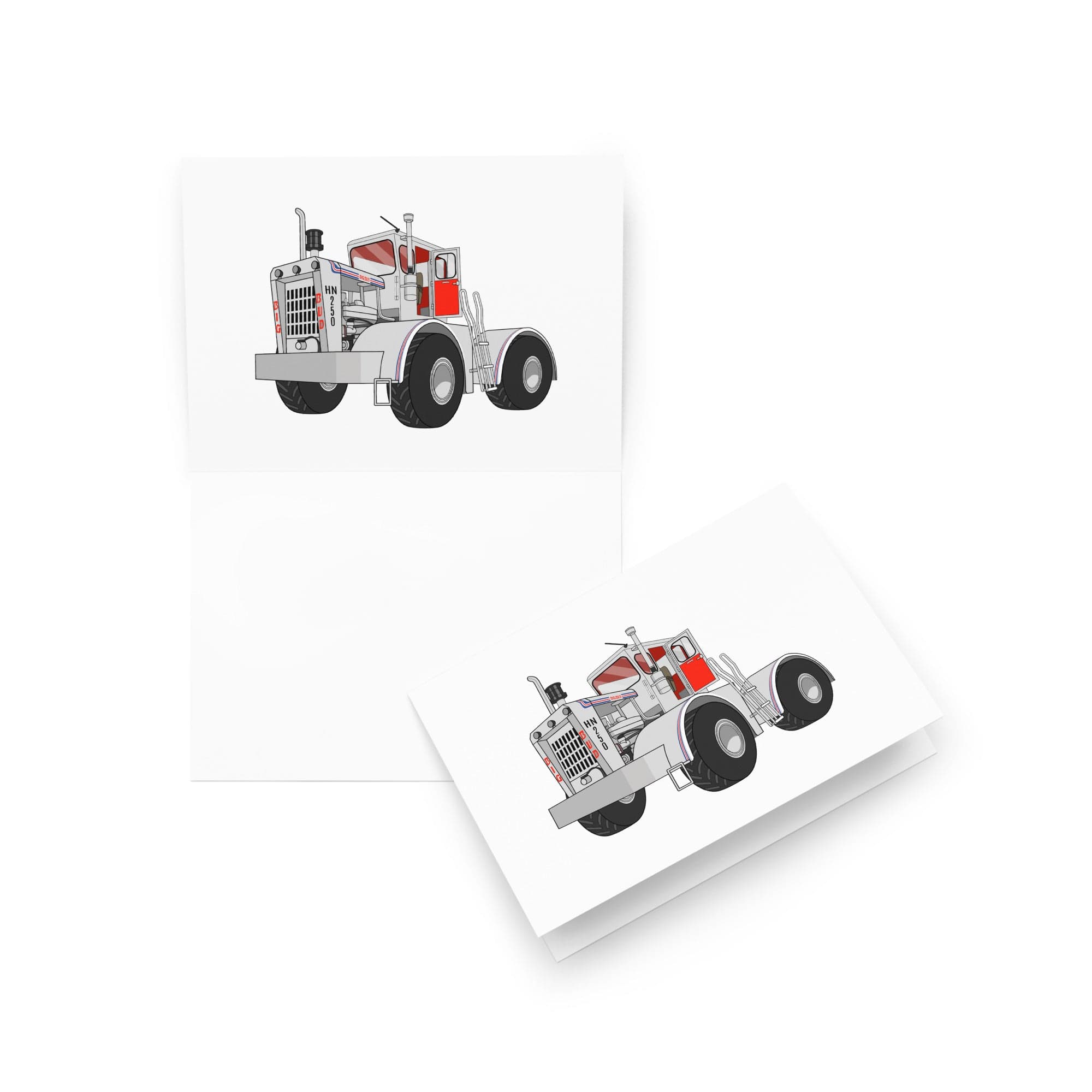 The Tractor Mugs Store 5″×7″ Big Bud Tractor | Greeting card Quality Farmers Merch