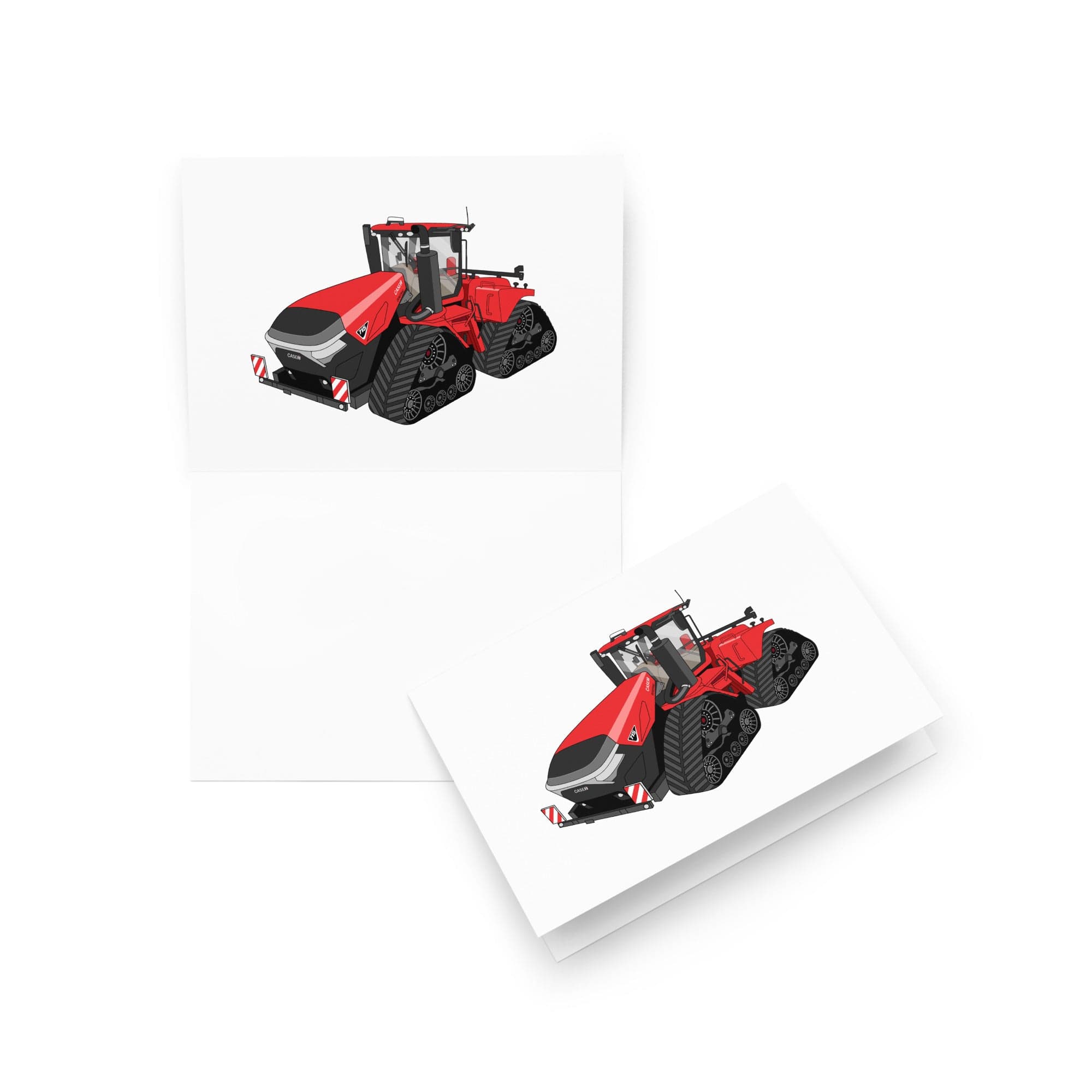 The Tractor Mugs Store 5″×7″ Case IH Quadtrac 715 | Greeting card Quality Farmers Merch