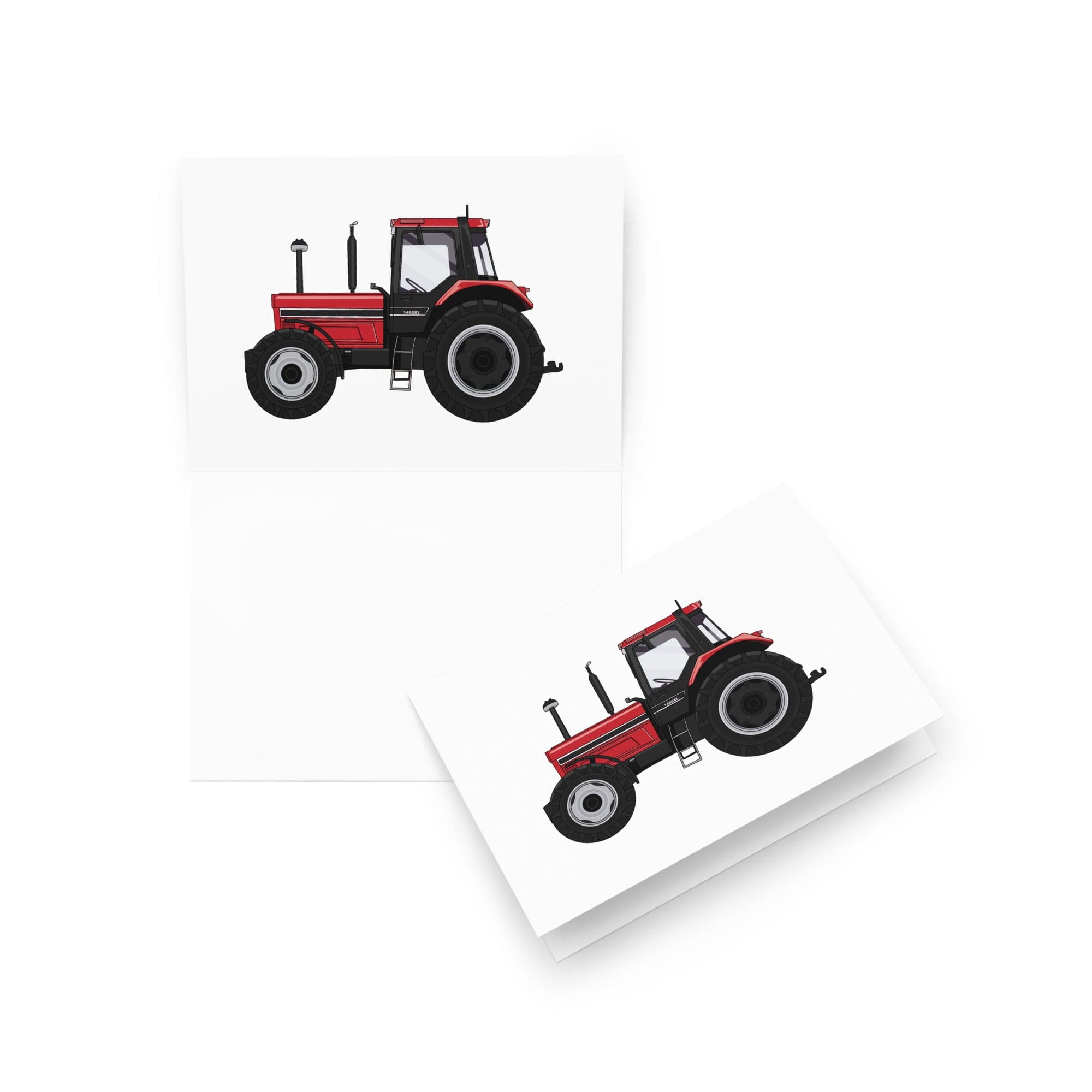 The Tractor Mugs Store 5″×7″ Case International 1455 XL | Greeting card Quality Farmers Merch