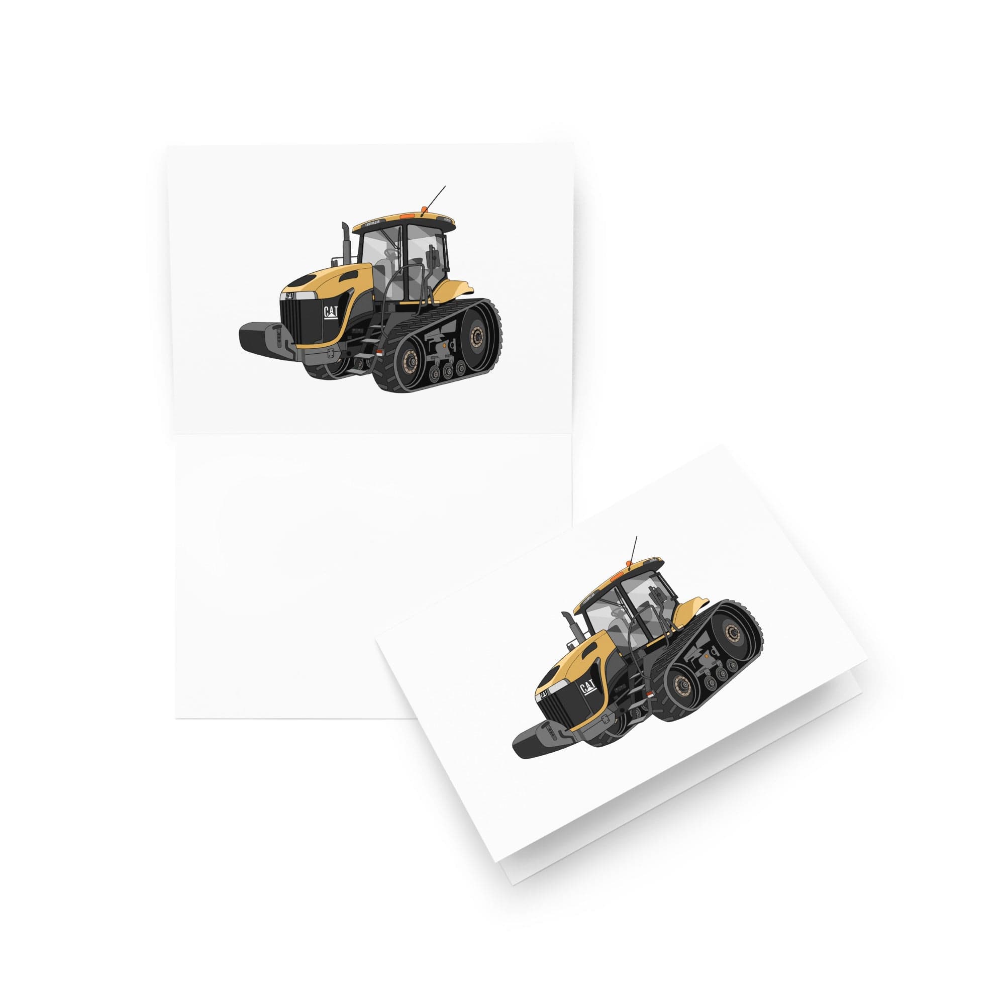 The Tractor Mugs Store 5″×7″ Challenger NT765A Crawler | Greeting card Quality Farmers Merch