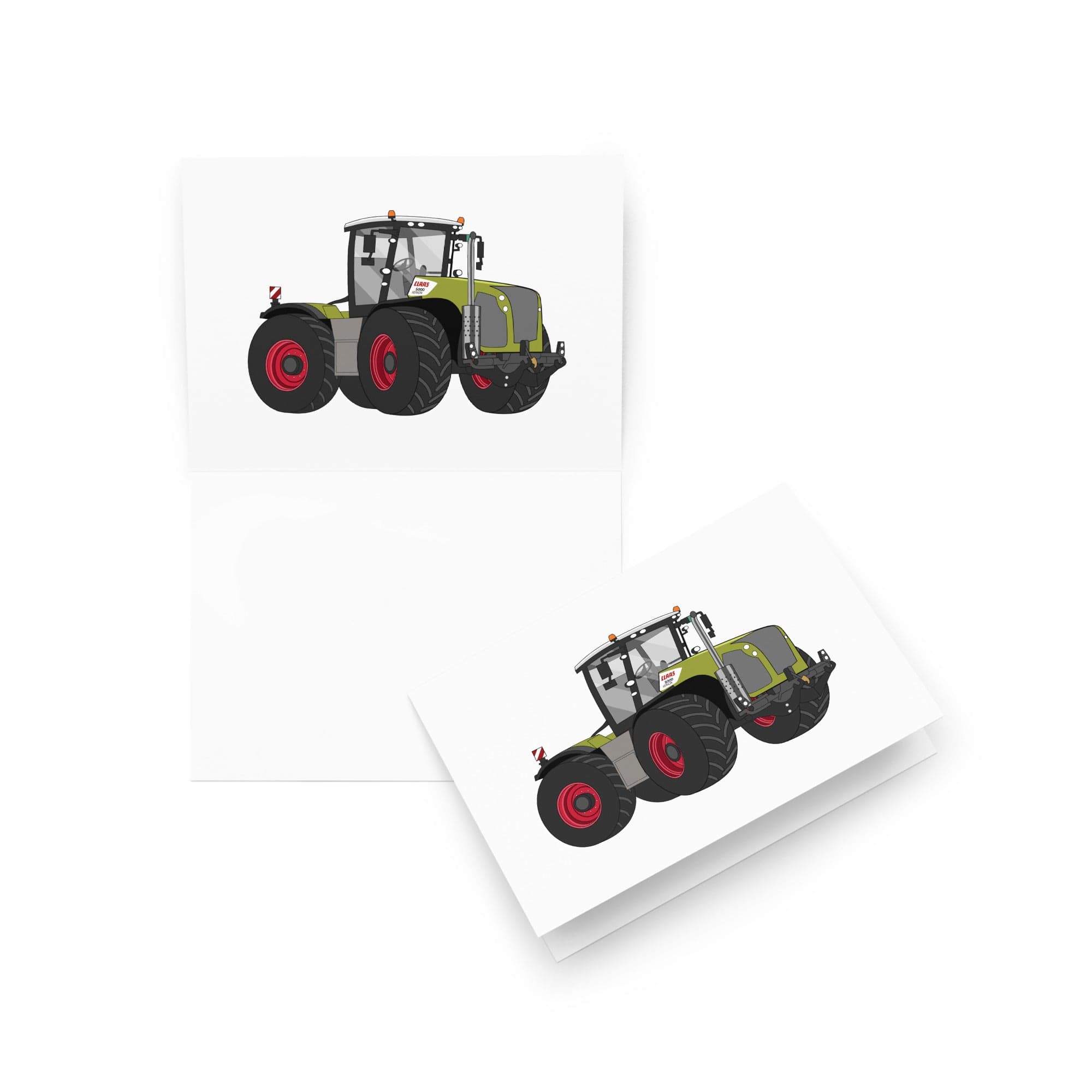 The Tractor Mugs Store 5″×7″ Class Xerion 5000 Tractor VC | Greeting card Quality Farmers Merch