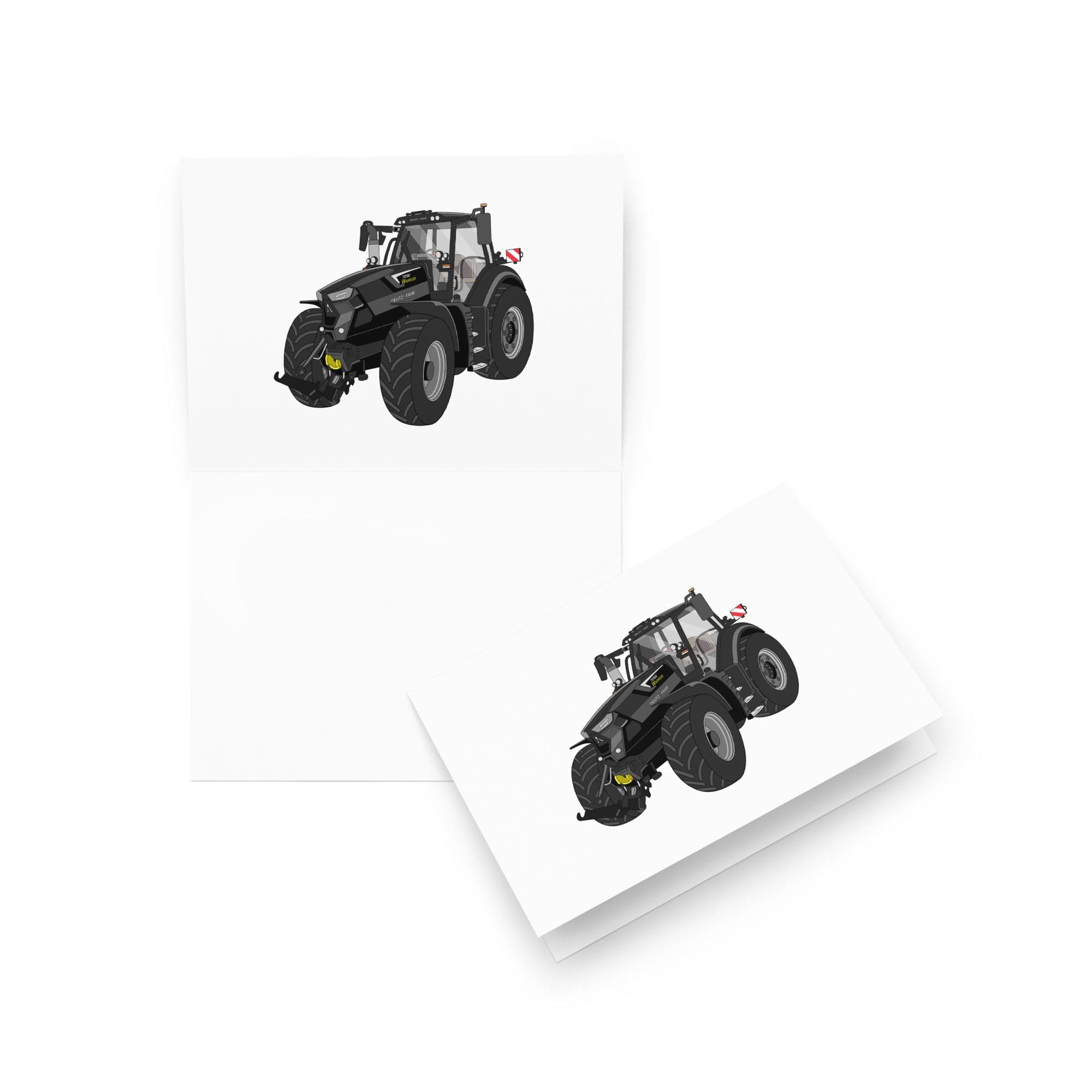 The Tractor Mugs Store 5″×7″ Deutz-Fahr 7250 TTV Warrior Edition | Greeting card Quality Farmers Merch