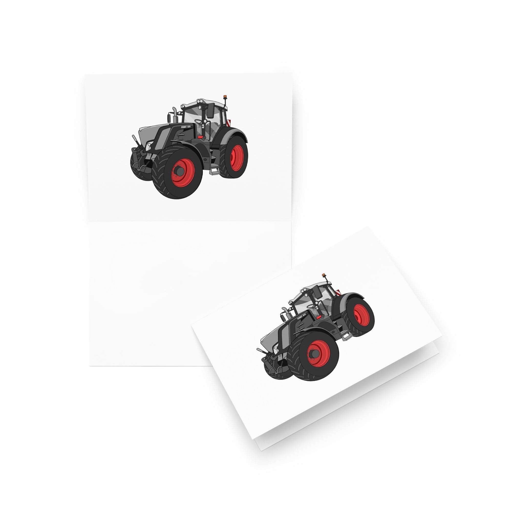The Tractor Mugs Store 5″×7″ Fendt 828 Profi Black Beauty | Greeting card Quality Farmers Merch