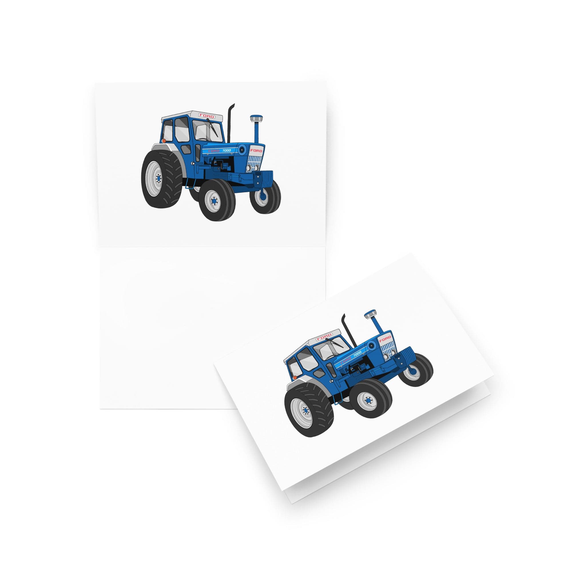 The Tractor Mugs Store 5″×7″ Ford 7000 | Greeting card Quality Farmers Merch