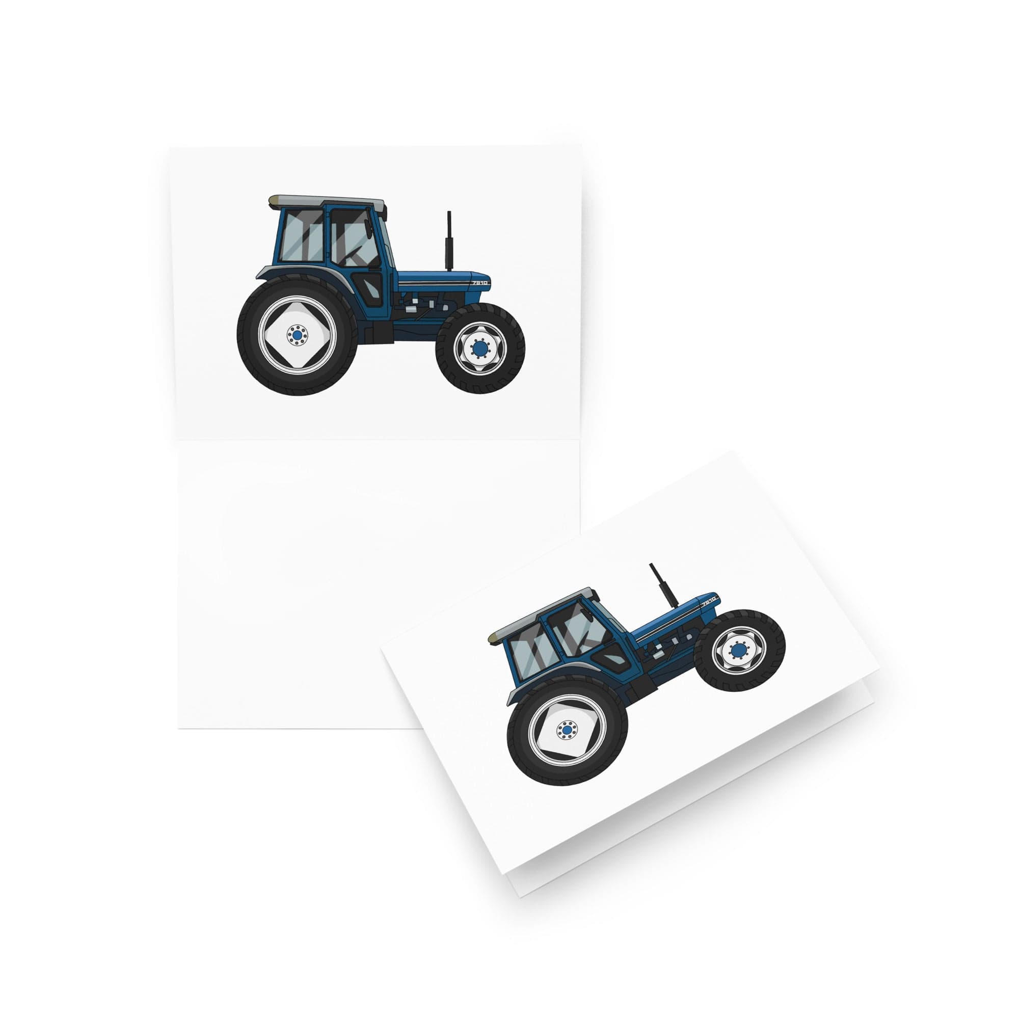 The Tractor Mugs Store 5″×7″ Ford 7810 | Greeting card Quality Farmers Merch
