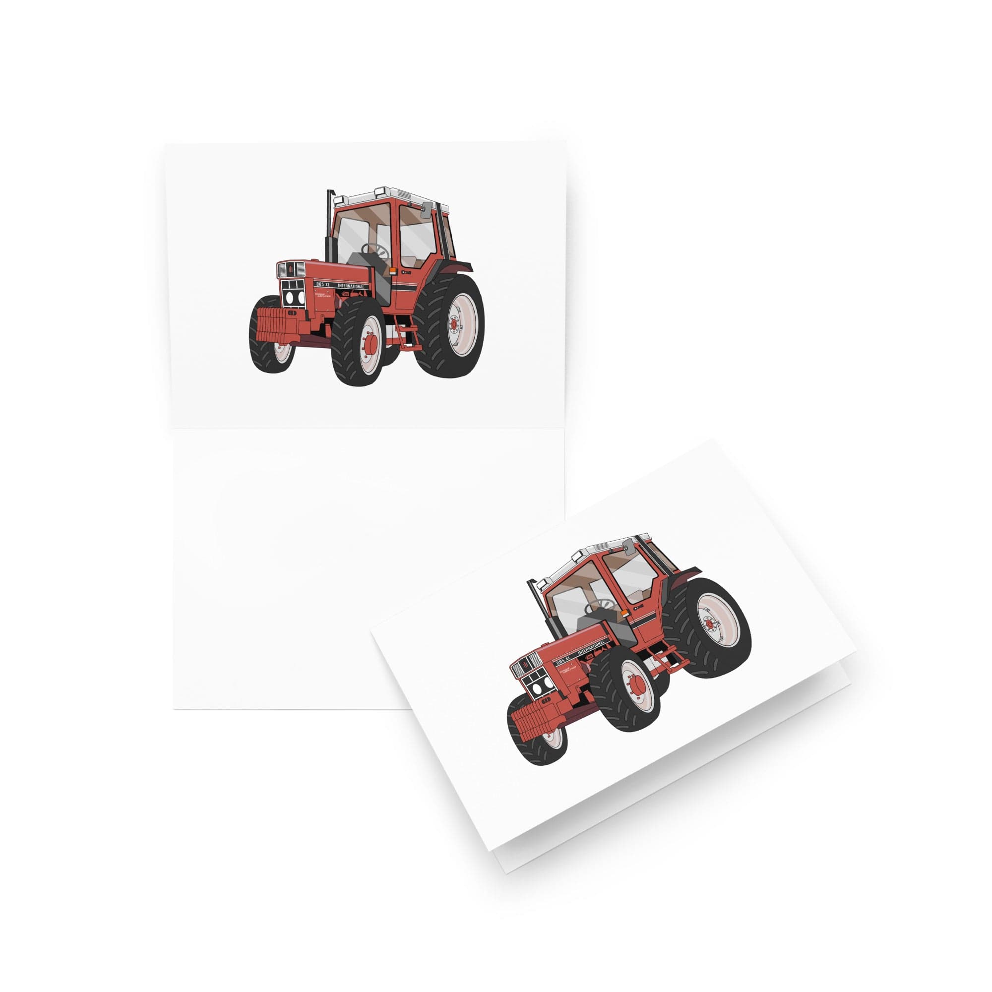 The Tractor Mugs Store 5″×7″ International 885 XL 4WD | Greeting card Quality Farmers Merch
