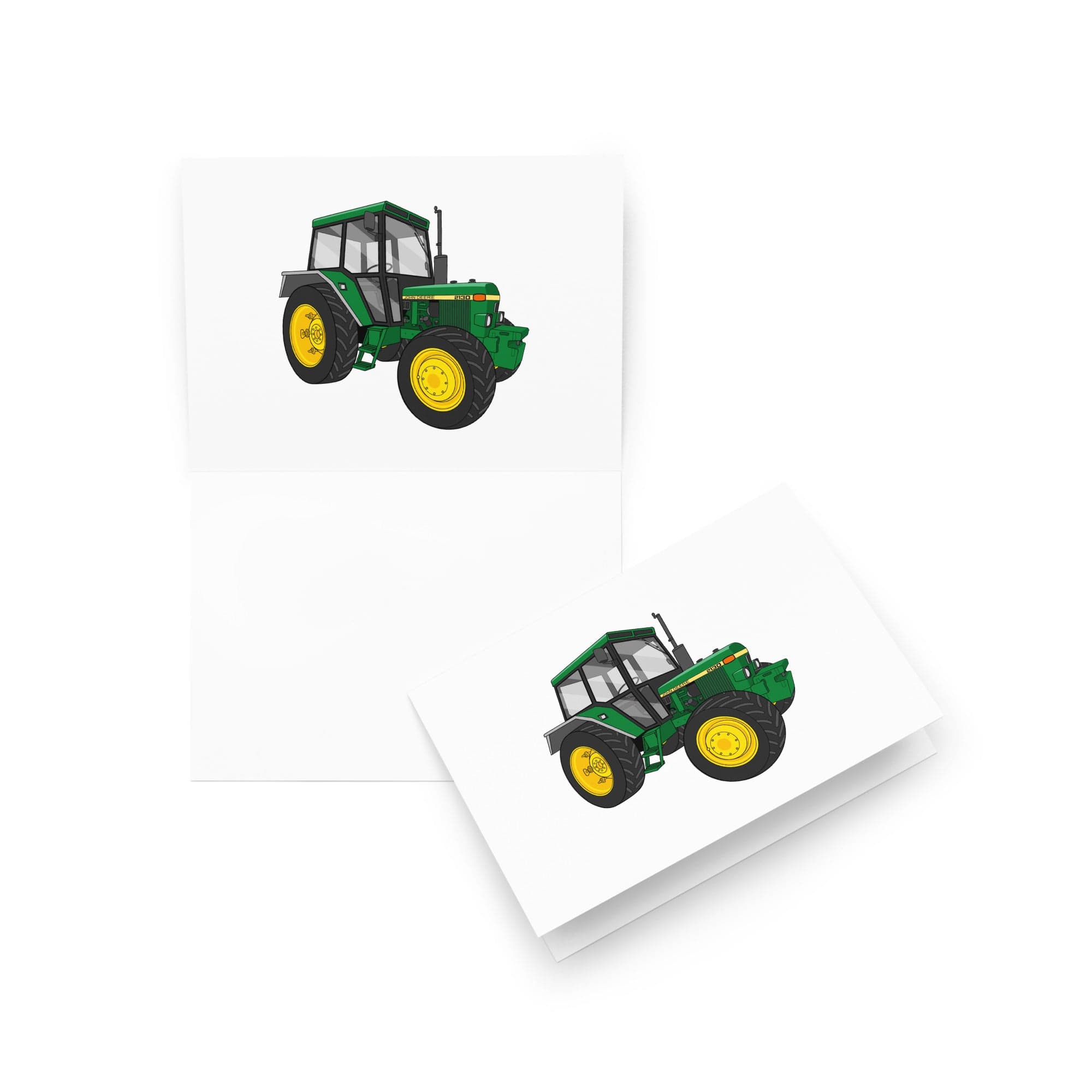 The Tractor Mugs Store 5″×7″ John Deere 2130 | Greeting card Quality Farmers Merch