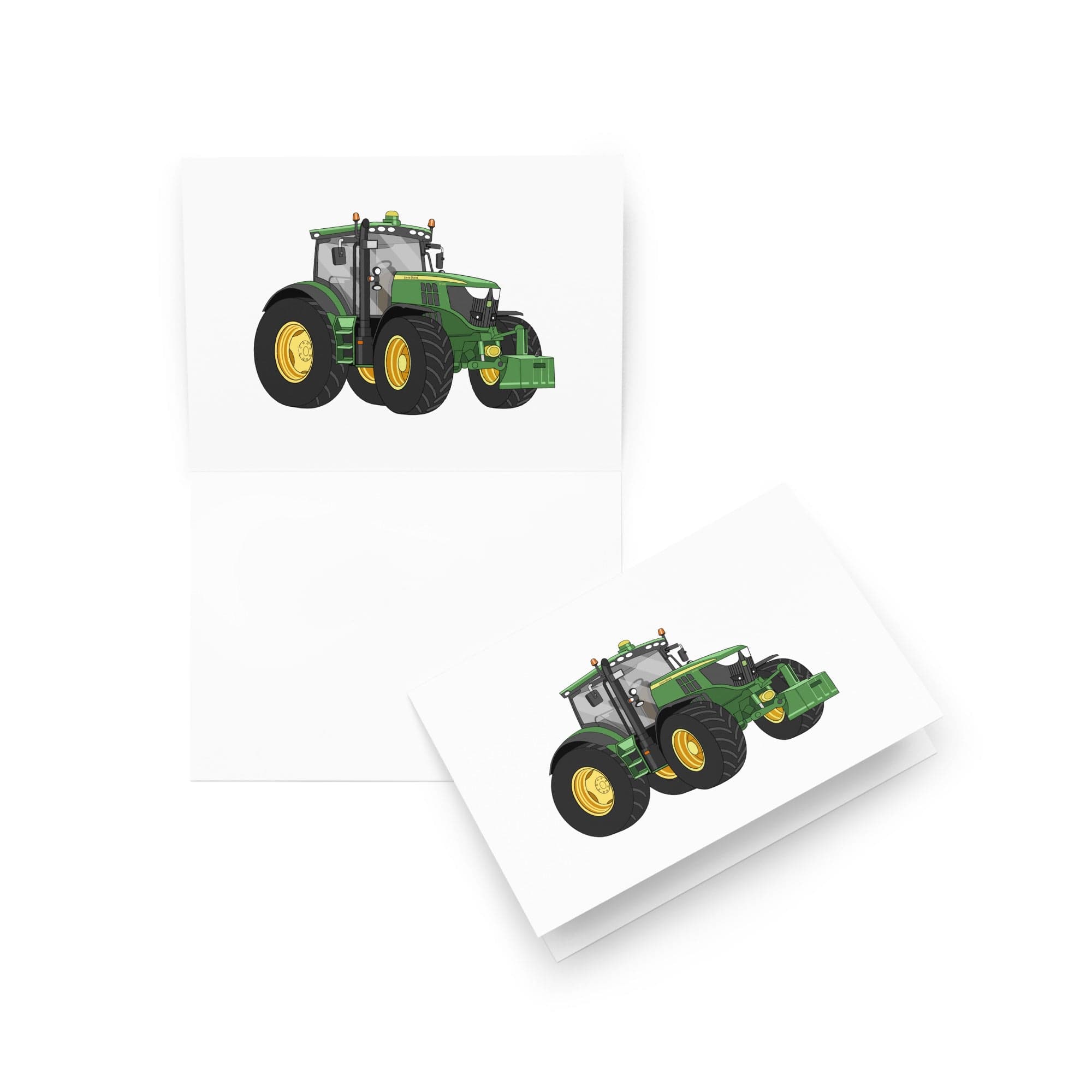 The Tractor Mugs Store 5″×7″ John Deere 6125 R | Greeting card Quality Farmers Merch