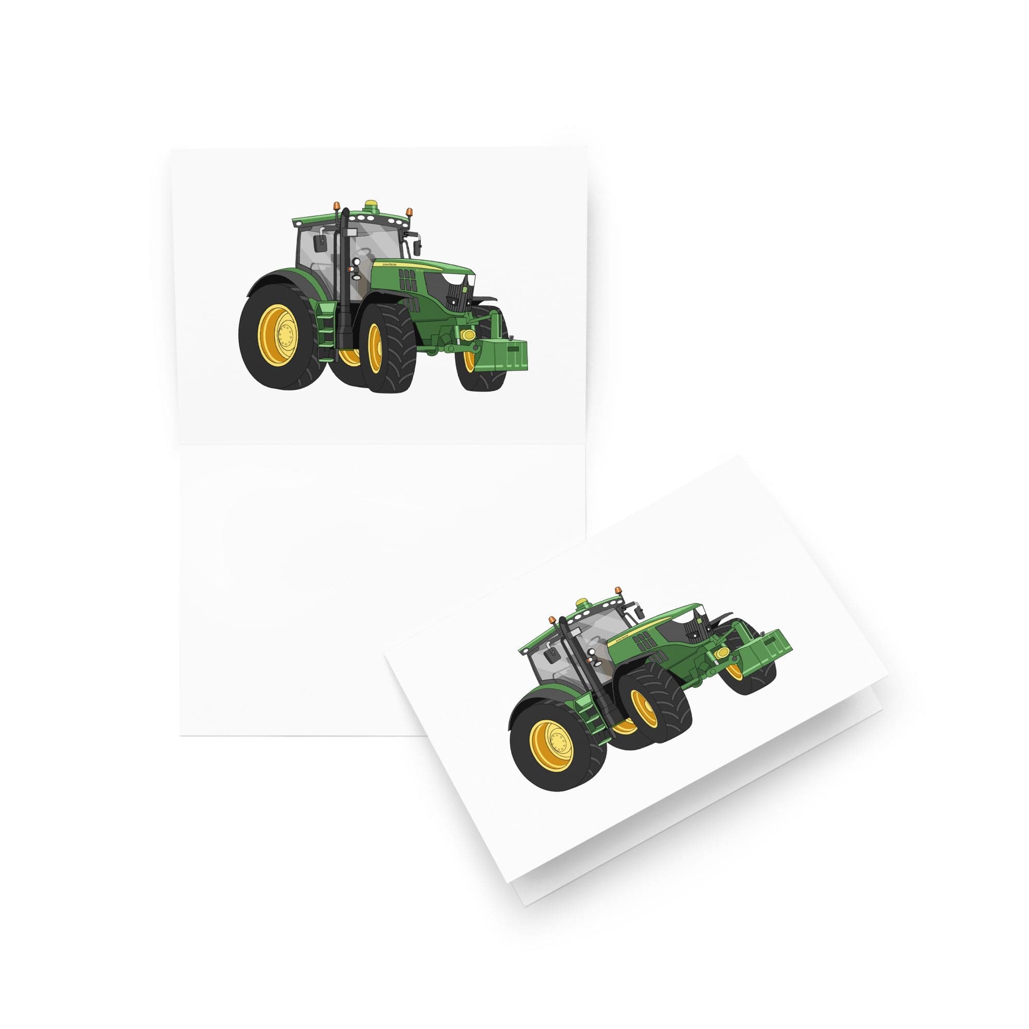 The Tractor Mugs Store 5″×7″ John Deere 6210 R | Greeting card Quality Farmers Merch