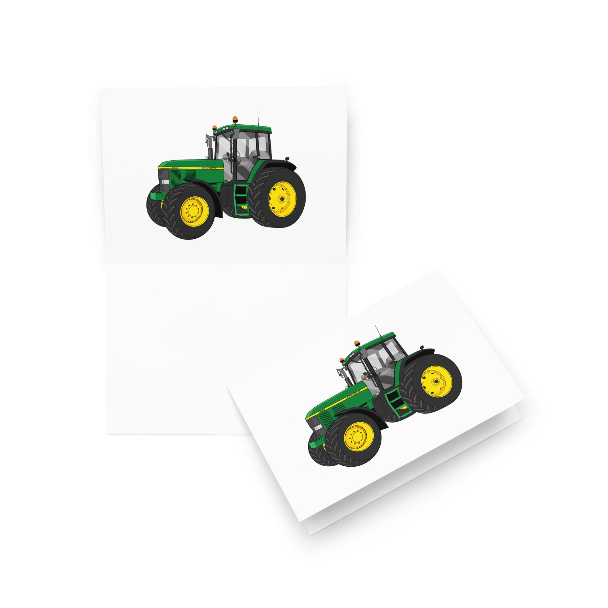The Tractor Mugs Store 5″×7″ John Deere 7810 | Greeting card Quality Farmers Merch