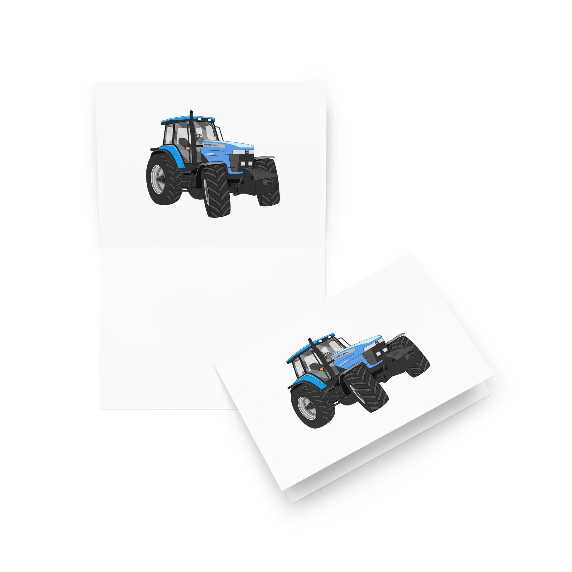 The Tractor Mugs Store 5″×7″ Landini Starland 240 | Greeting card Quality Farmers Merch