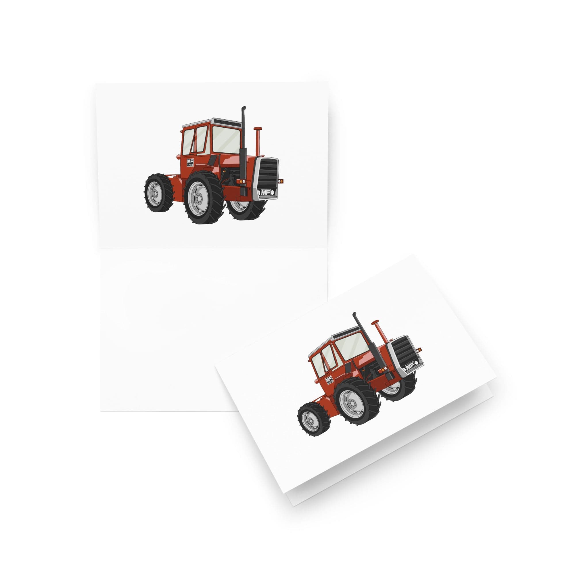 The Tractor Mugs Store 5″×7″ Massey Ferguson 1200 | Greeting Card Quality Farmers Merch