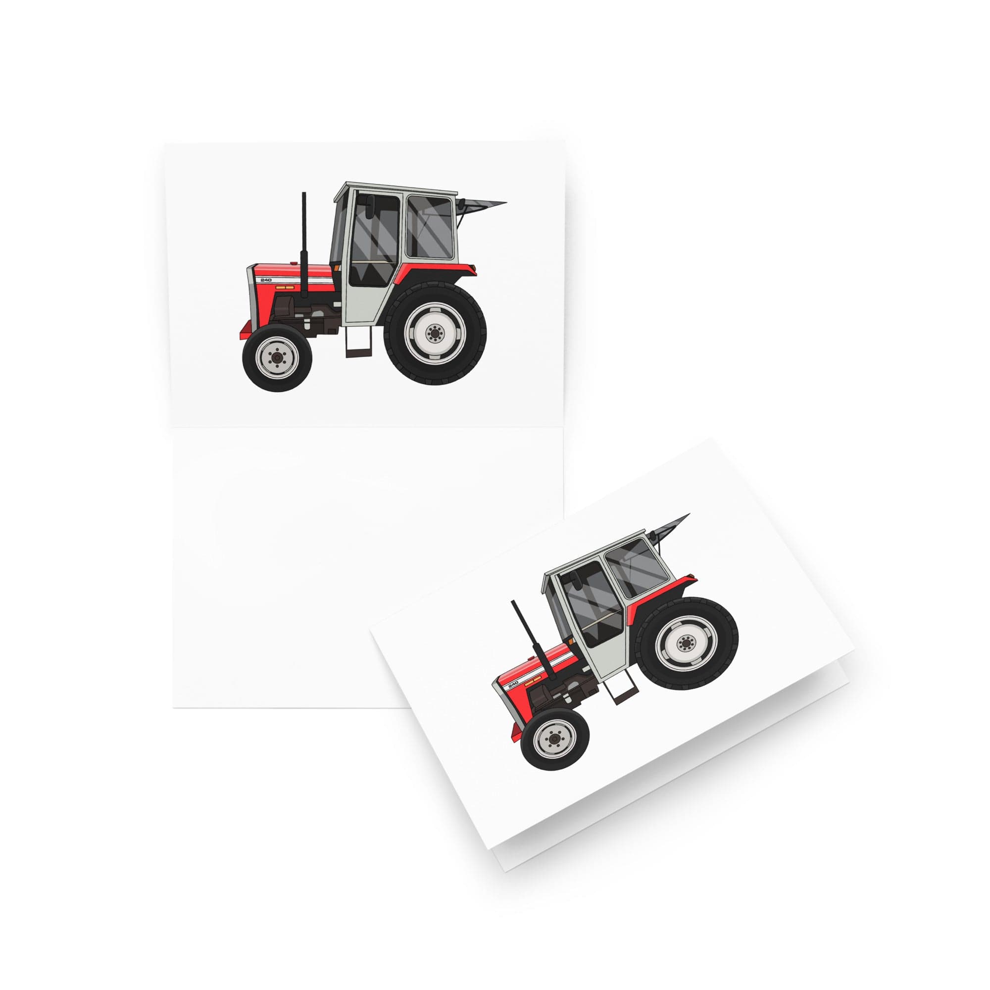 The Tractor Mugs Store 5″×7″ Massey Ferguson 240 | Greeting card Quality Farmers Merch