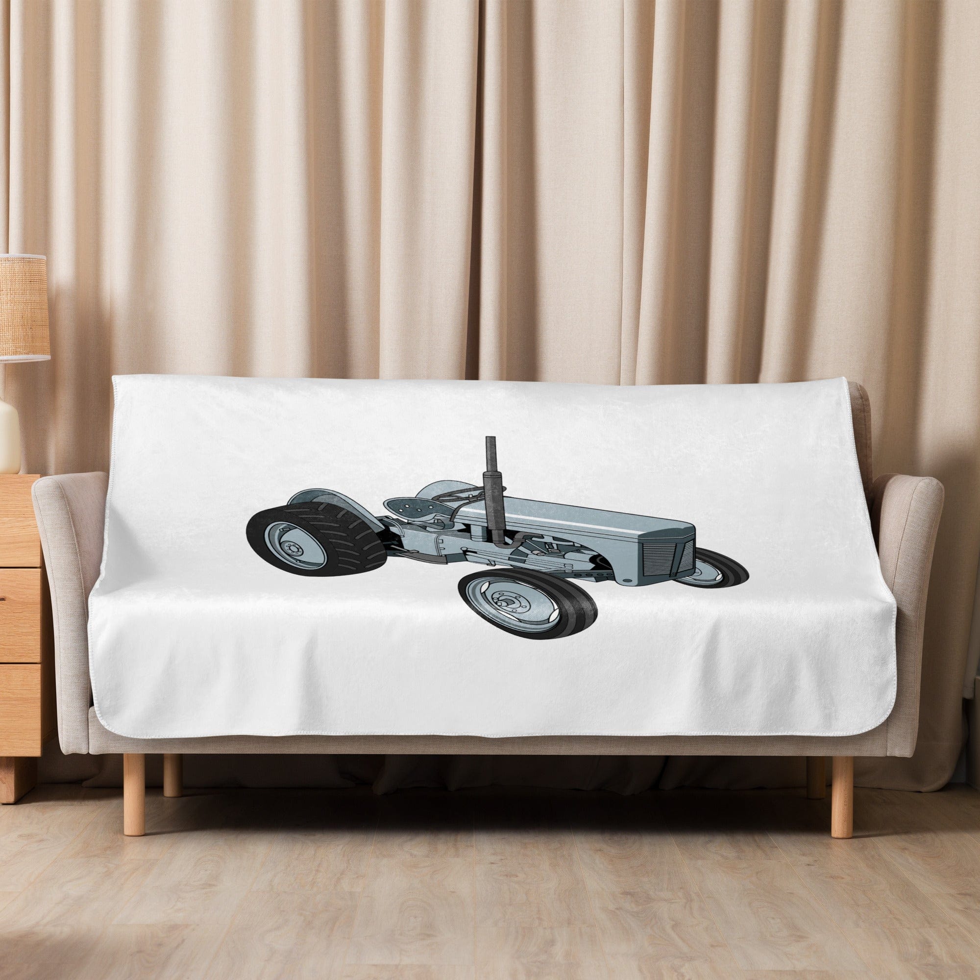 The Tractor Mugs Store 50″×60″ Ferguson TE 20 | Sherpa blanket Quality Farmers Merch