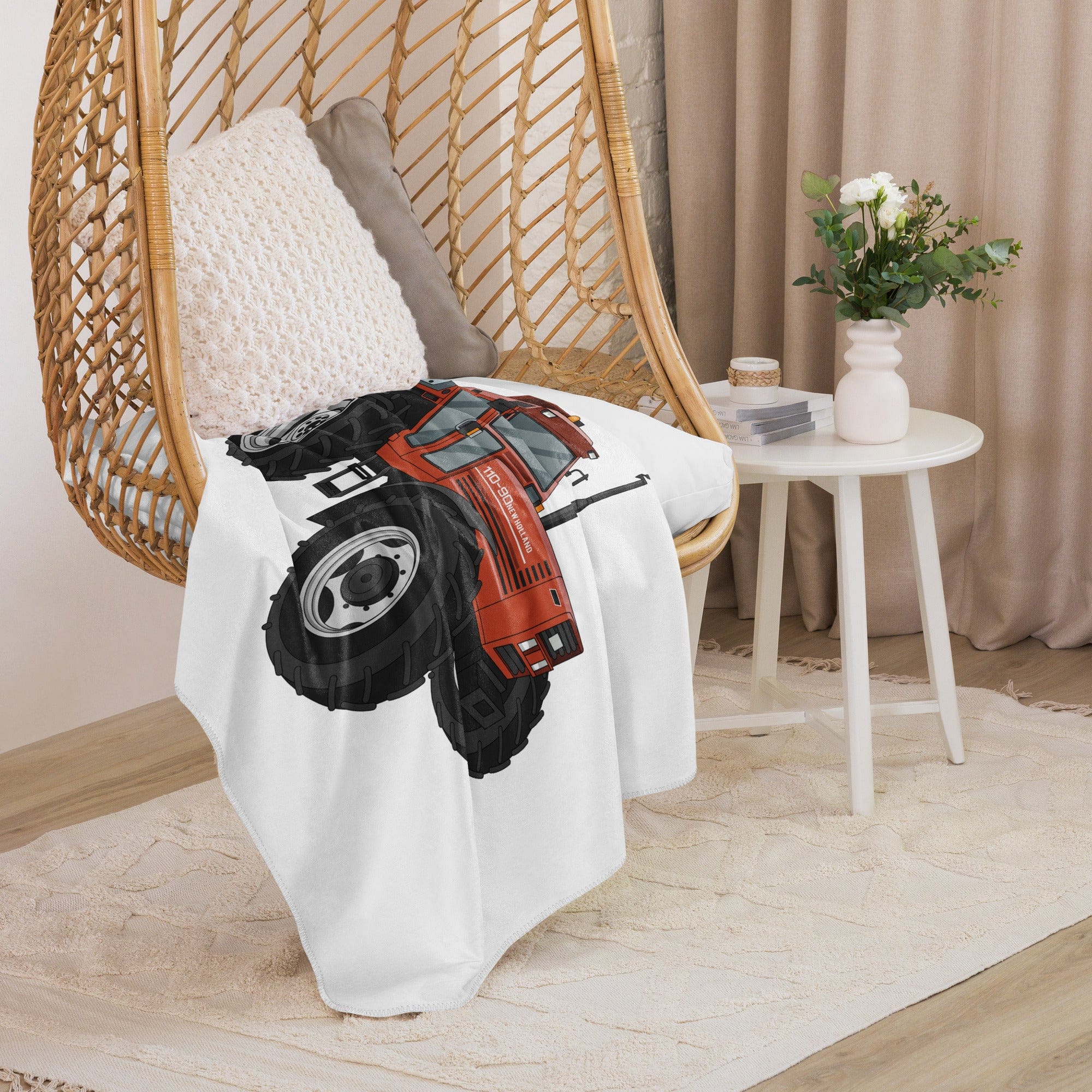 The Tractor Mugs Store 50″×60″ FIAT 110-90 | Sherpa blanket Quality Farmers Merch