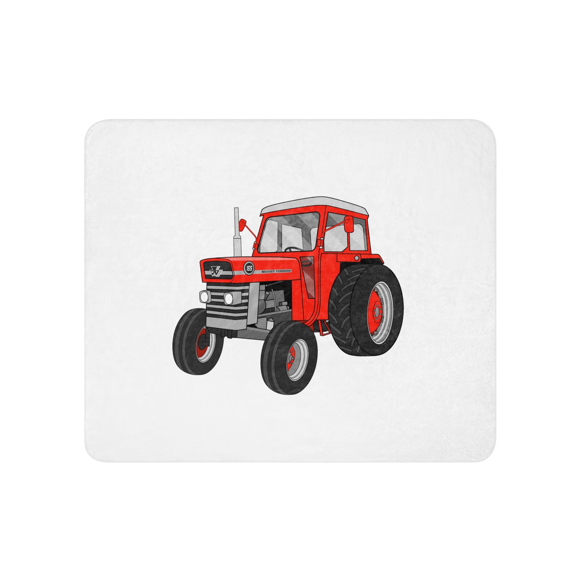 The Tractor Mugs Store 50″×60″ Massey Ferguson 165 | Sherpa blanket Quality Farmers Merch