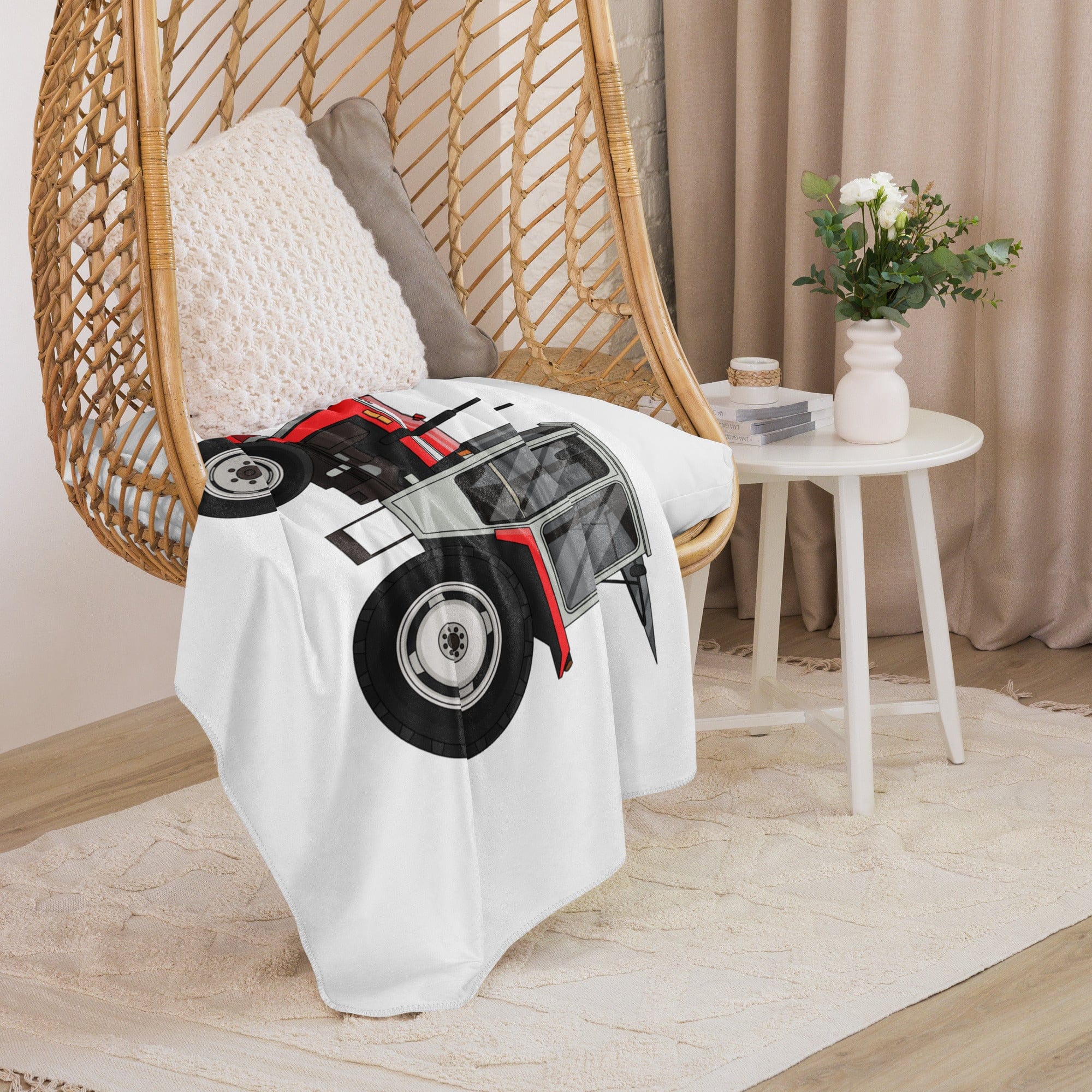 The Tractor Mugs Store 50″×60″ Massey Ferguson 240 | Sherpa blanket Quality Farmers Merch