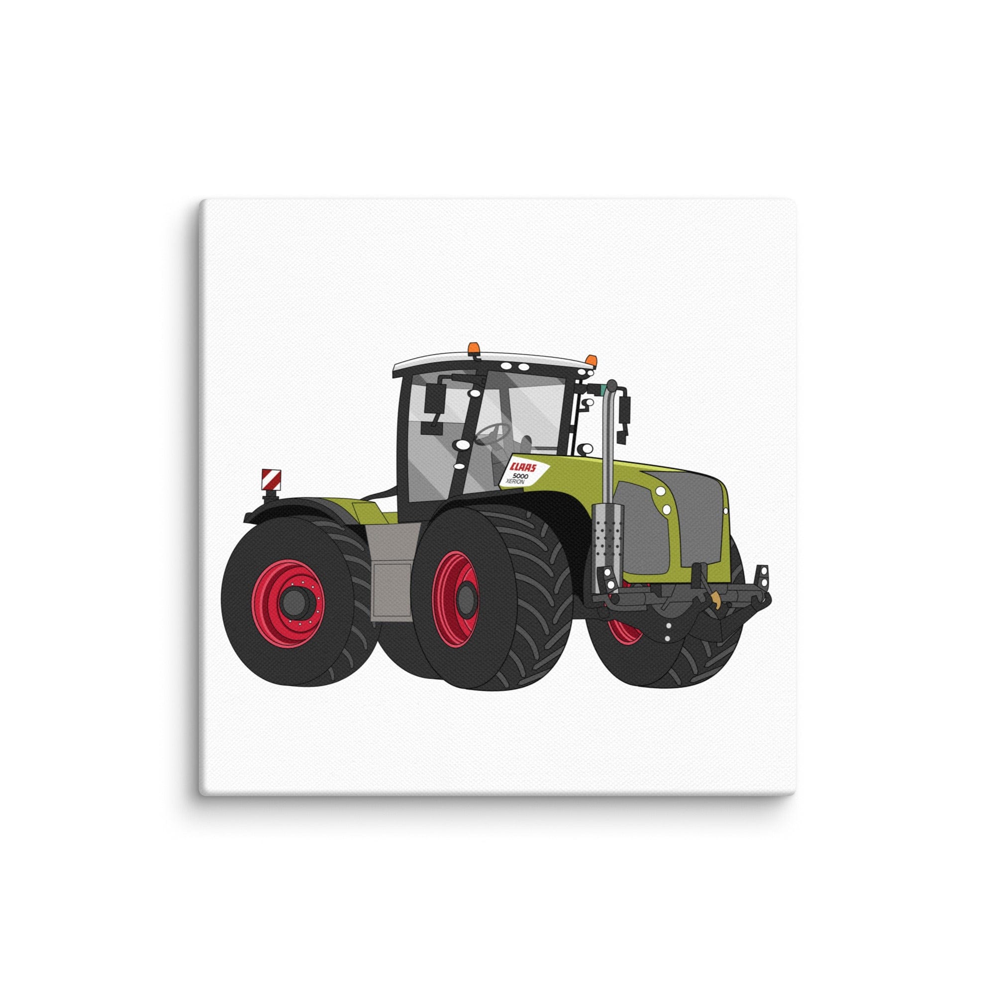 The Tractor Mugs Store 6″×6″ Class Xerion 5000 | Canvas Quality Farmers Merch