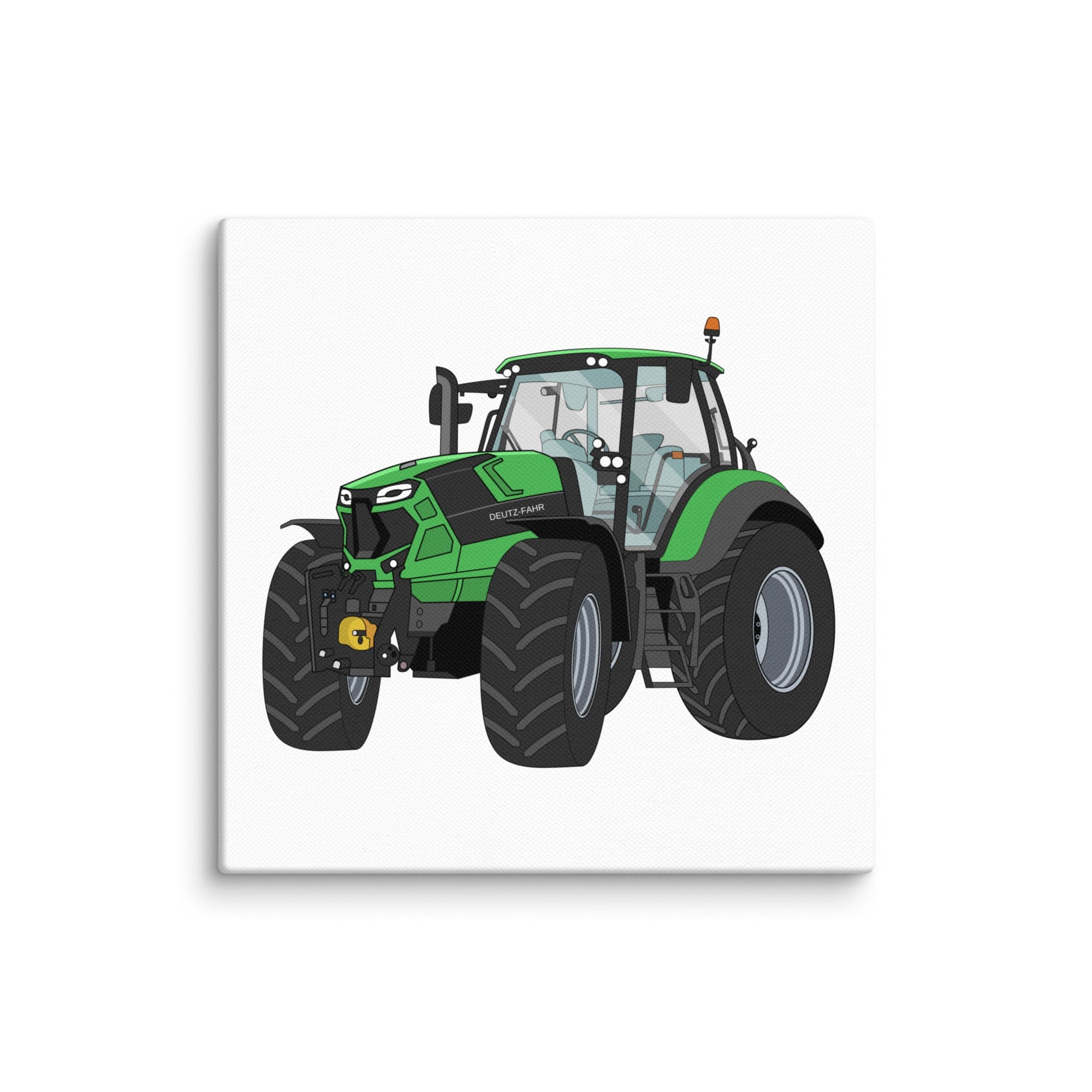 The Tractor Mugs Store 6″×6″ Deutz - Fahr Agrotron 7250 Ttv | Canvas Quality Farmers Merch