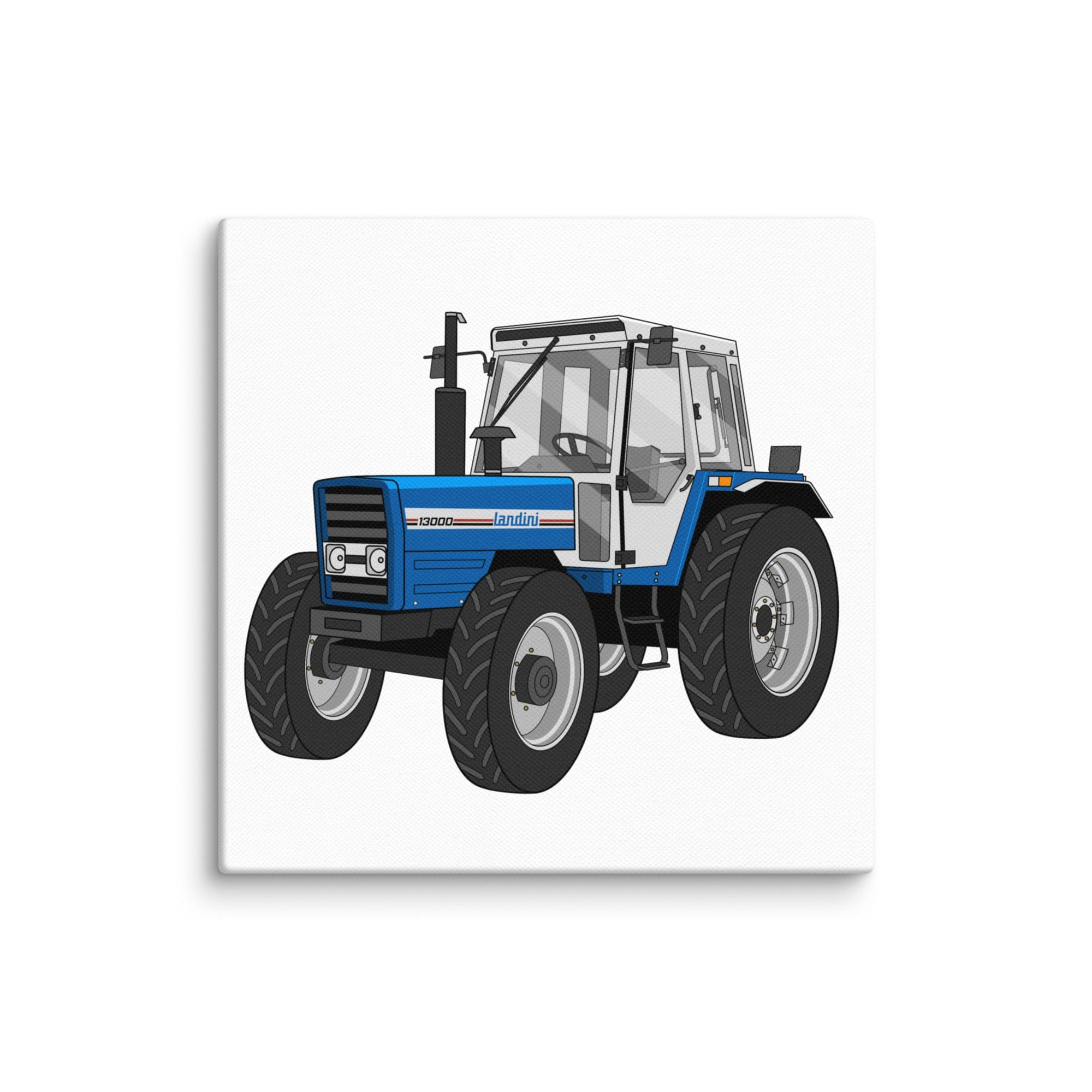 The Tractor Mugs Store 6″×6″ Landini 13000 | Canvas Quality Farmers Merch