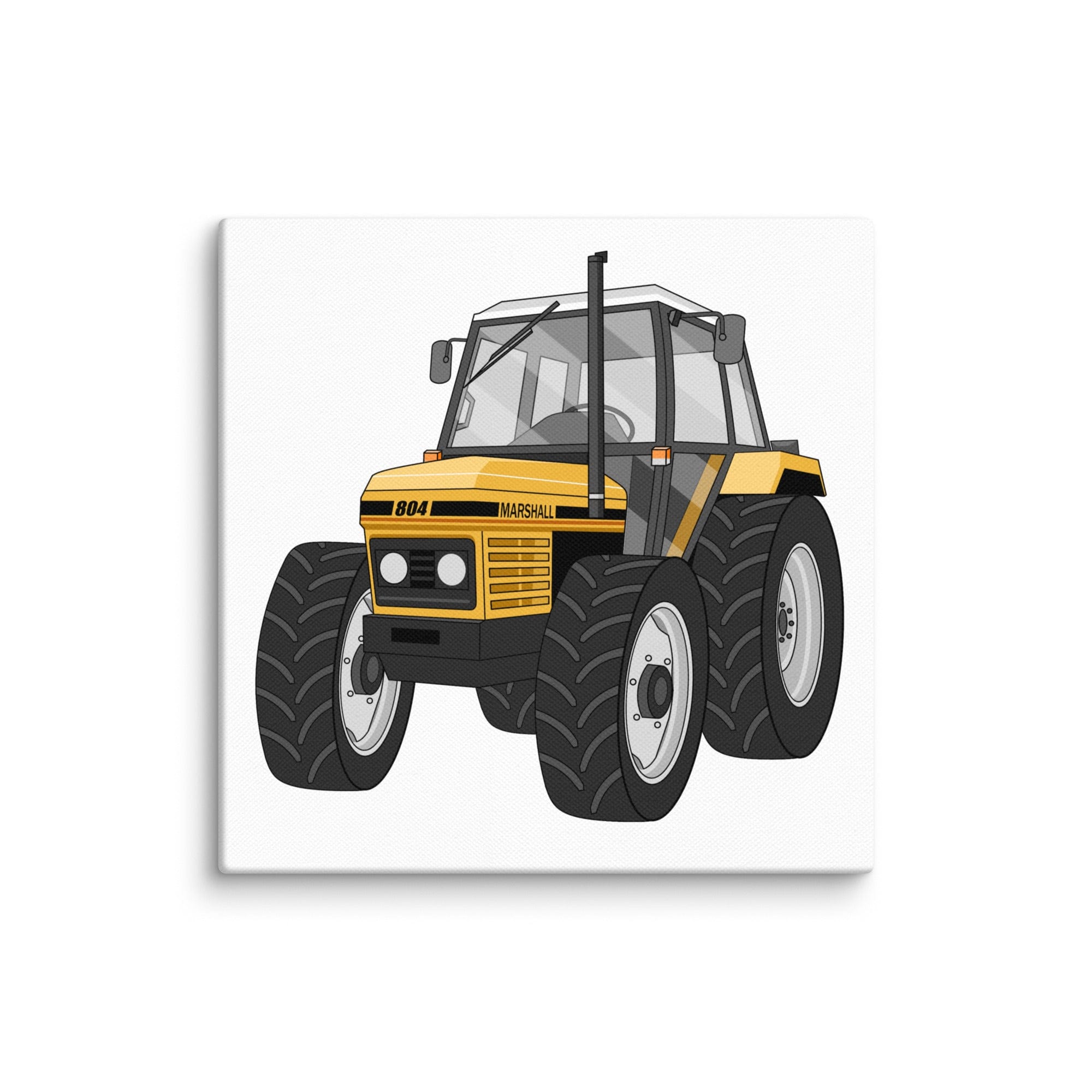 The Tractor Mugs Store 6″×6″ Marshall 804 | Canvas Quality Farmers Merch