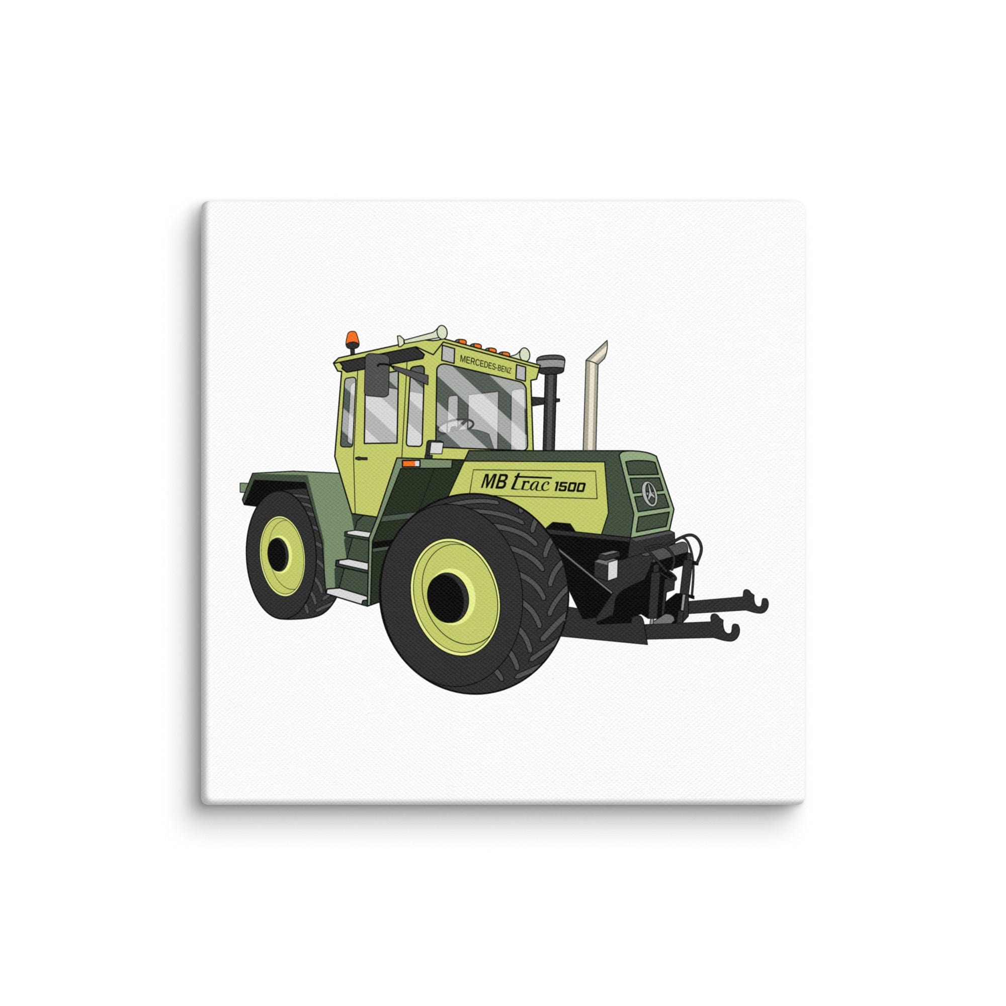 The Tractor Mugs Store 6″×6″ MB Trac 1500 | Canvas Quality Farmers Merch
