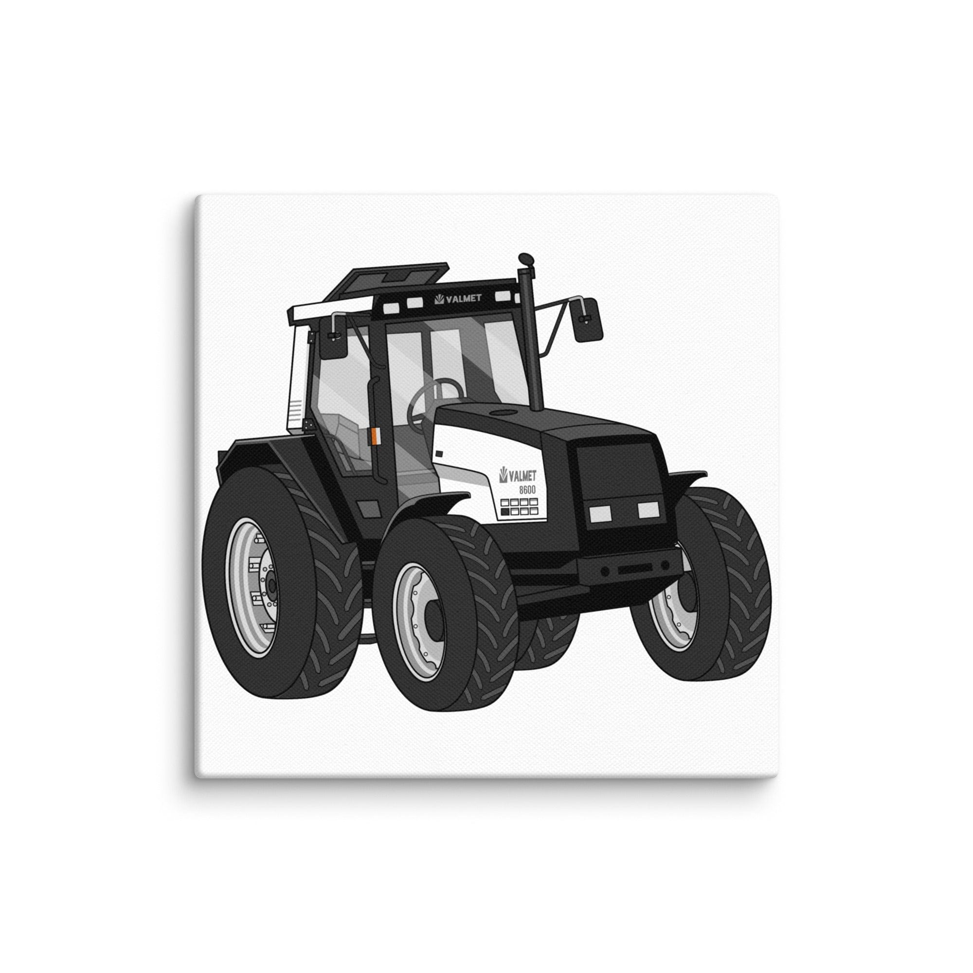 The Tractor Mugs Store 6″×6″ Valmet Mega 8600 | Canvas Quality Farmers Merch