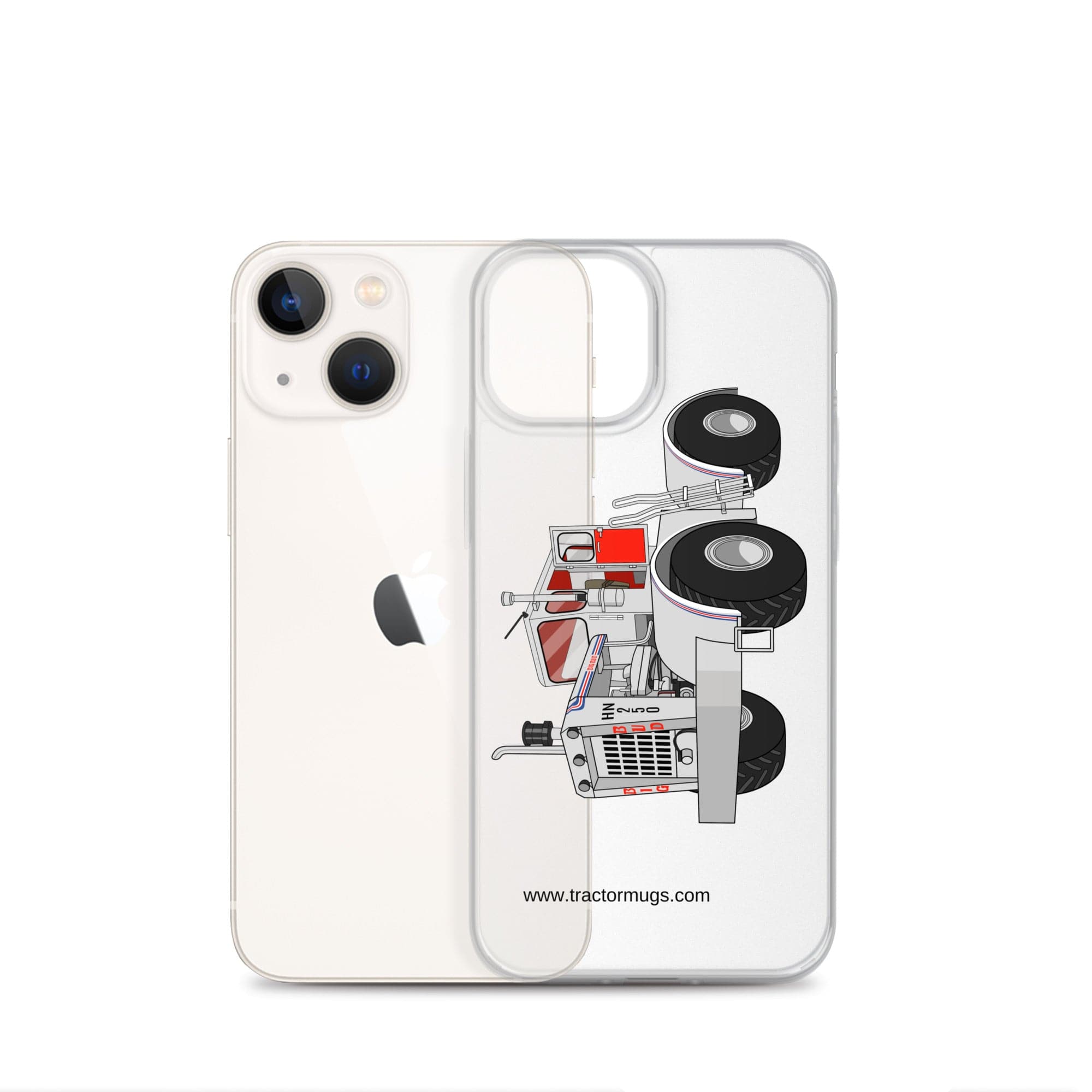 The Tractor Mugs Store Big Bud Tractor | Clear Case for iPhone® Quality Farmers Merch