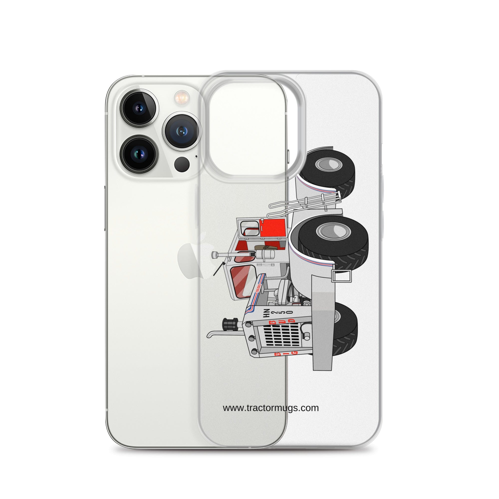 The Tractor Mugs Store Big Bud Tractor | Clear Case for iPhone® Quality Farmers Merch
