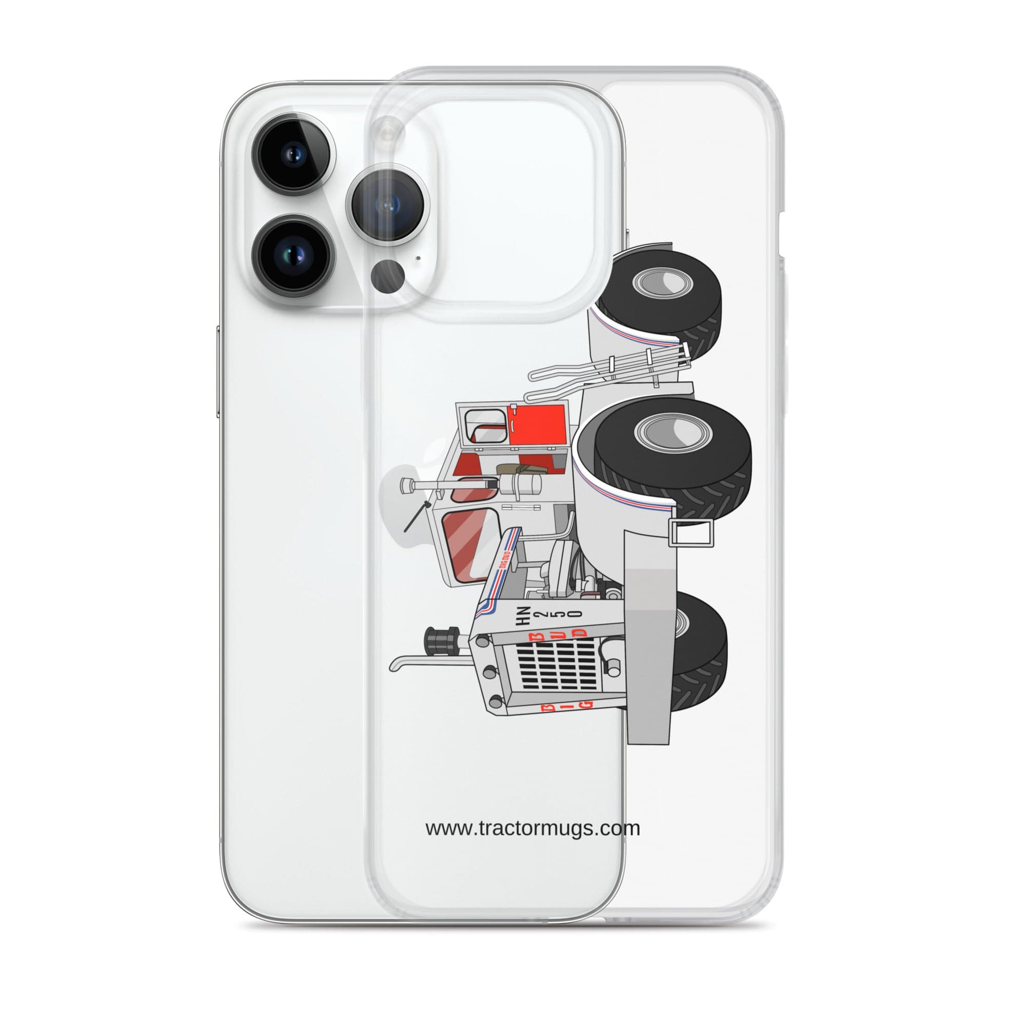 The Tractor Mugs Store Big Bud Tractor | Clear Case for iPhone® Quality Farmers Merch