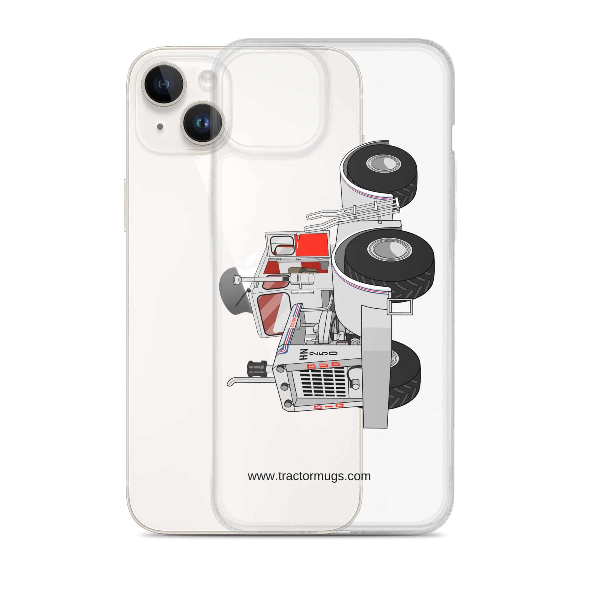 The Tractor Mugs Store Big Bud Tractor | Clear Case for iPhone® Quality Farmers Merch