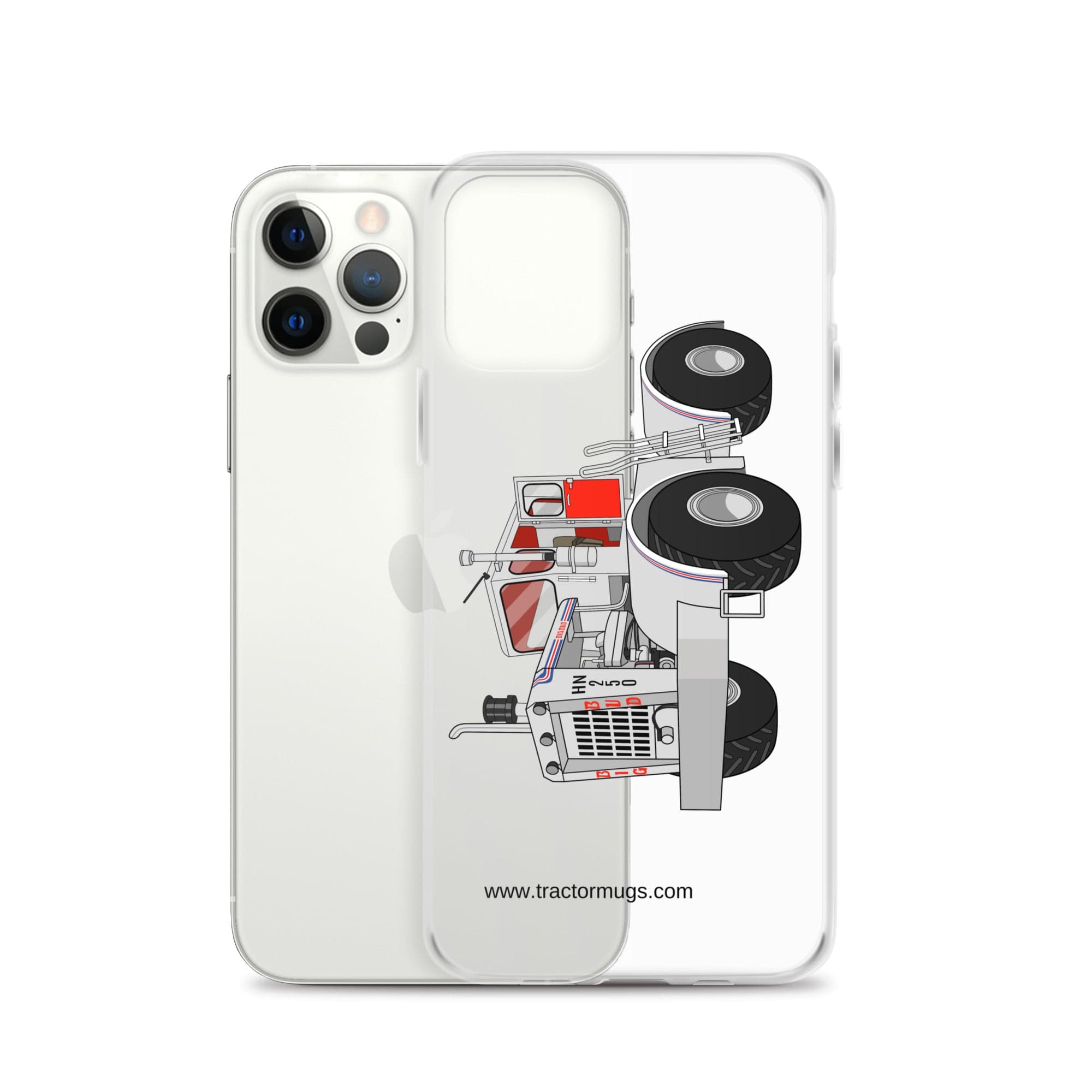 The Tractor Mugs Store Big Bud Tractor | Clear Case for iPhone® Quality Farmers Merch