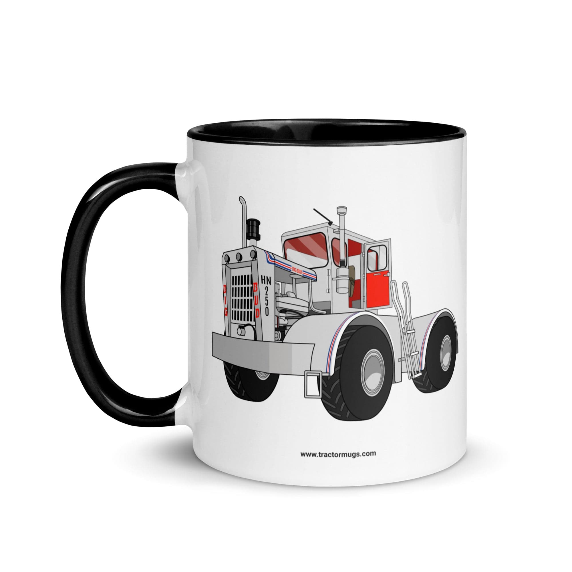 The Tractor Mugs Store Big Bud Tractor | Mug with Color Inside Quality Farmers Merch