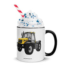 The Tractor Mugs Store Black / 11 oz JCB Fastrac 2170 | Mug with Color Inside Quality Farmers Merch