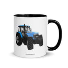 The Tractor Mugs Store Black Landini Starland 240 | Mug with Color Inside Quality Farmers Merch