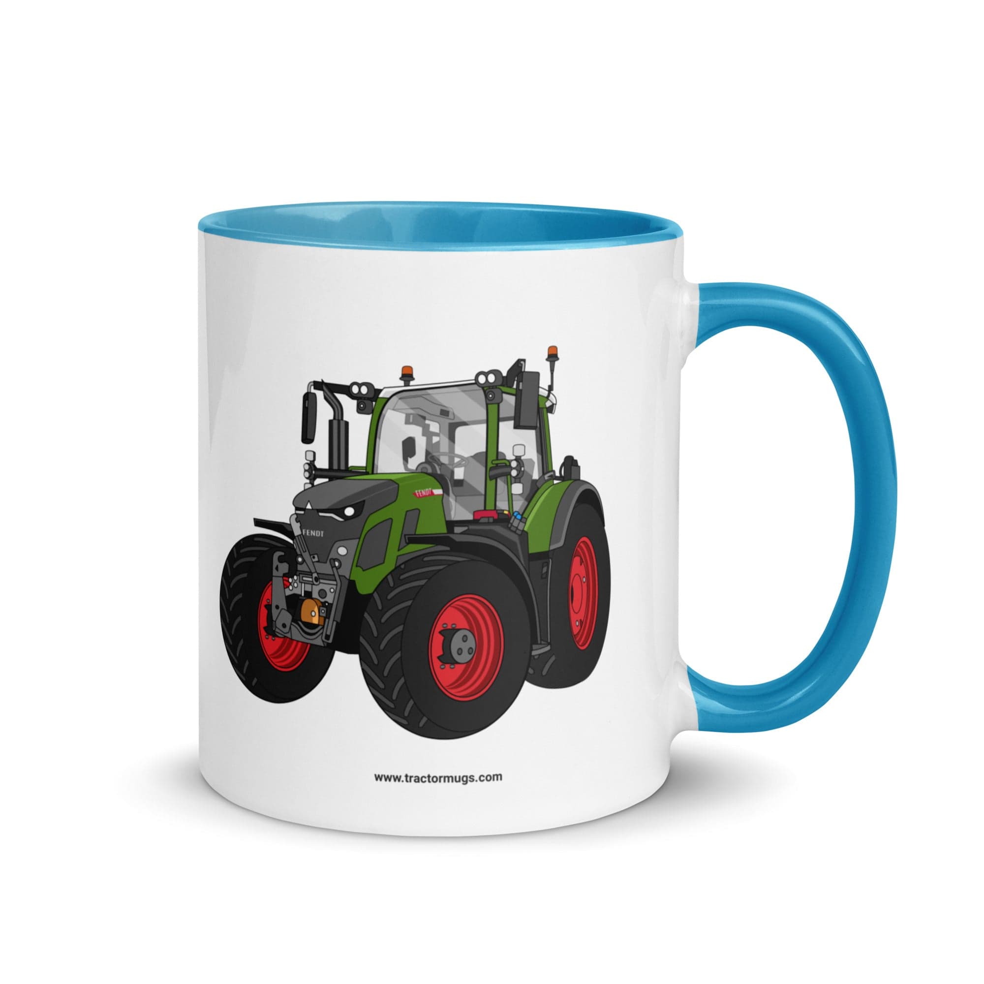The Tractor Mugs Store Blue / 11 oz Fendt 620 Vario | Mug with Color Inside Quality Farmers Merch