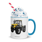 The Tractor Mugs Store Blue / 11 oz JCB Fastrac 2170 | Mug with Color Inside Quality Farmers Merch