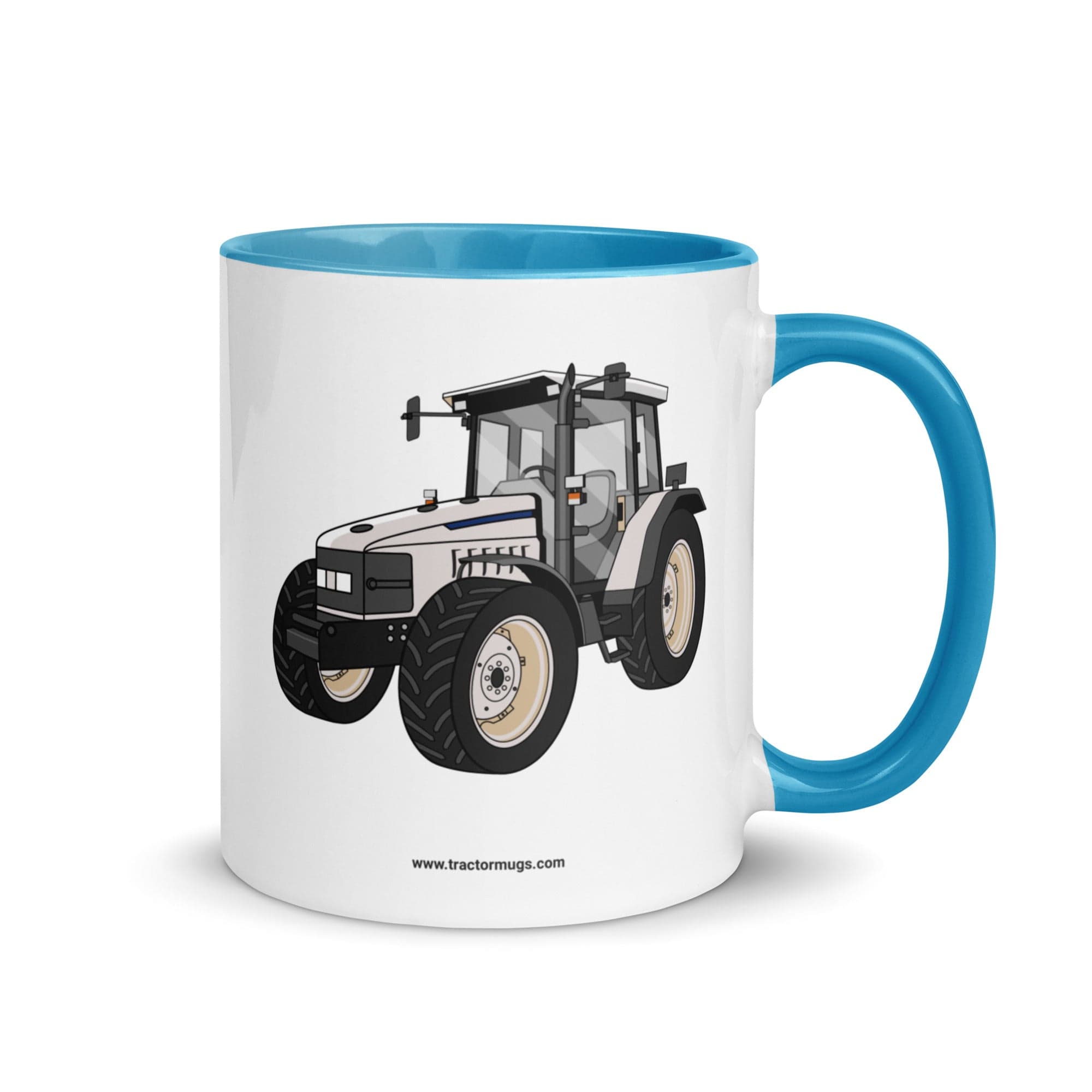 The Tractor Mugs Store Blue Lamborghini 1060 | Mug with Color Inside Quality Farmers Merch