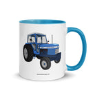 The Tractor Mugs Store Blue Leyland 2100 | Mug with Color Inside Quality Farmers Merch