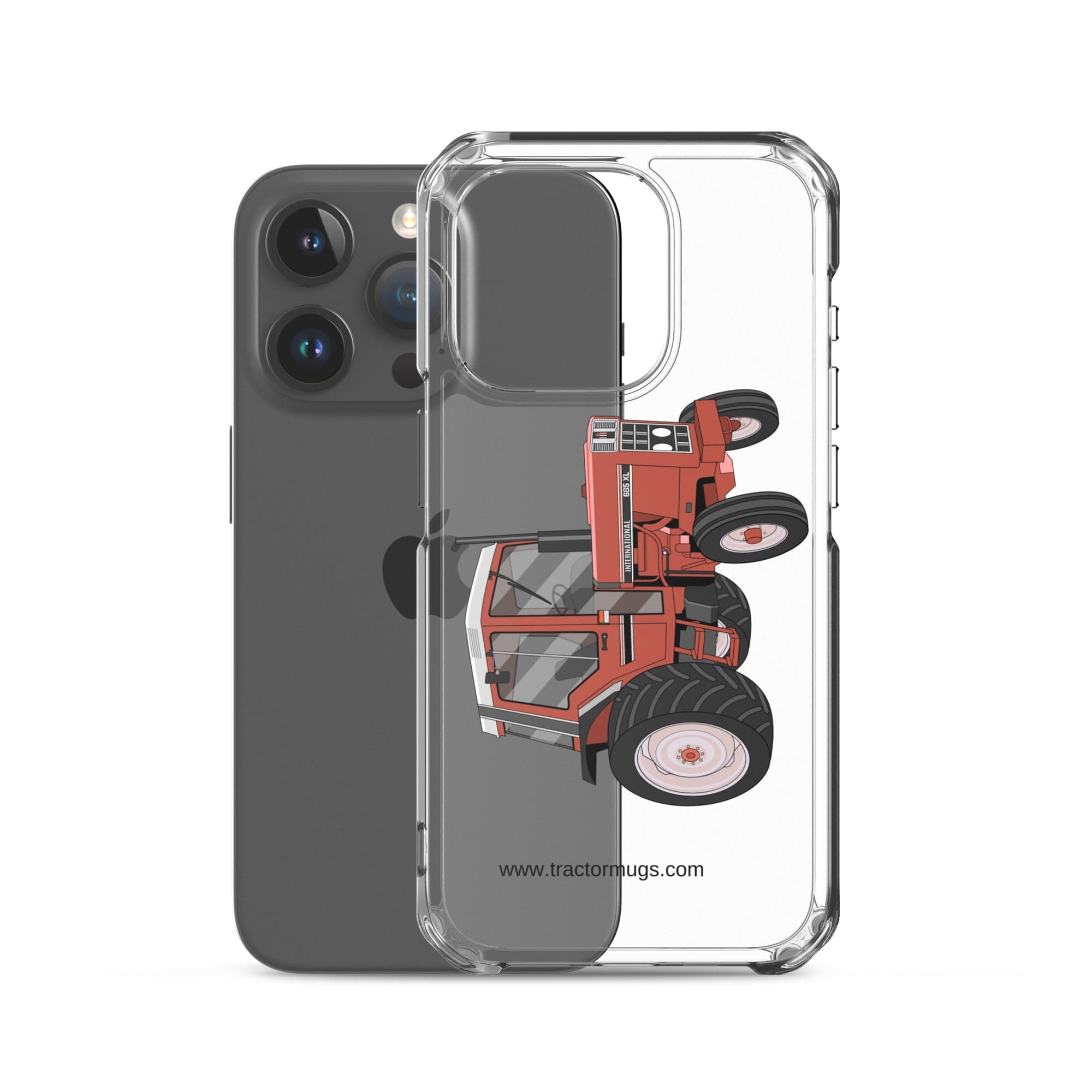 The Tractor Mugs Store Case 685 XL | Clear Case for iPhone® Quality Farmers Merch